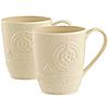Belleek Set of 2 Celtic Mugs