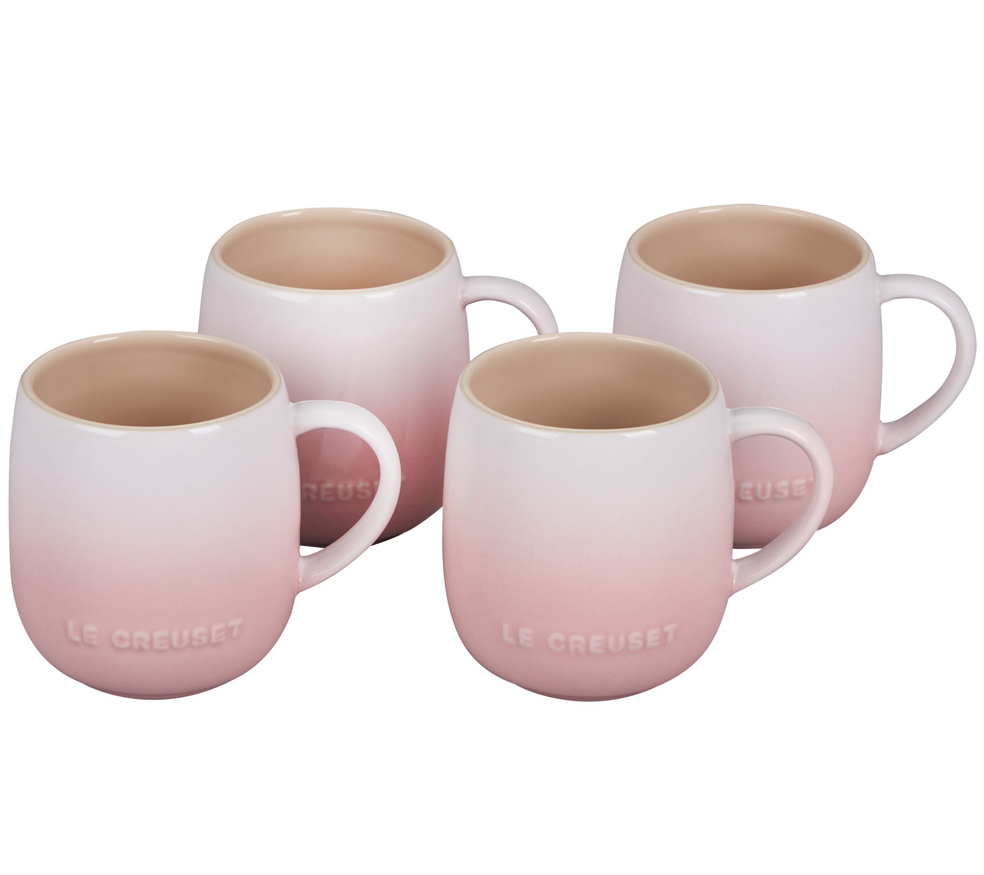 Le Creuset Set of 4 13-oz Heritage Mugs