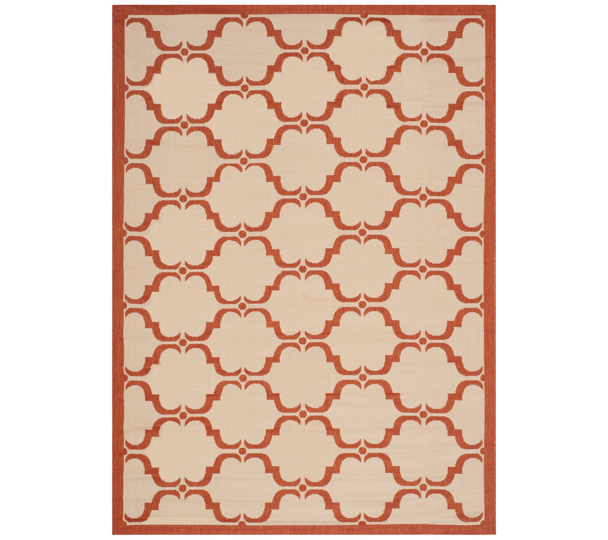 Courtyard Tile Indoor/Outdoor 5'3" x 7'7" Rug by Safavieh