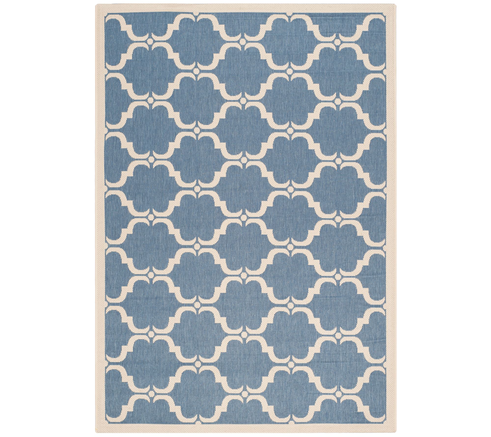 Courtyard Tile Indoor/Outdoor 5'3" x 7'7" Rug by Safavieh