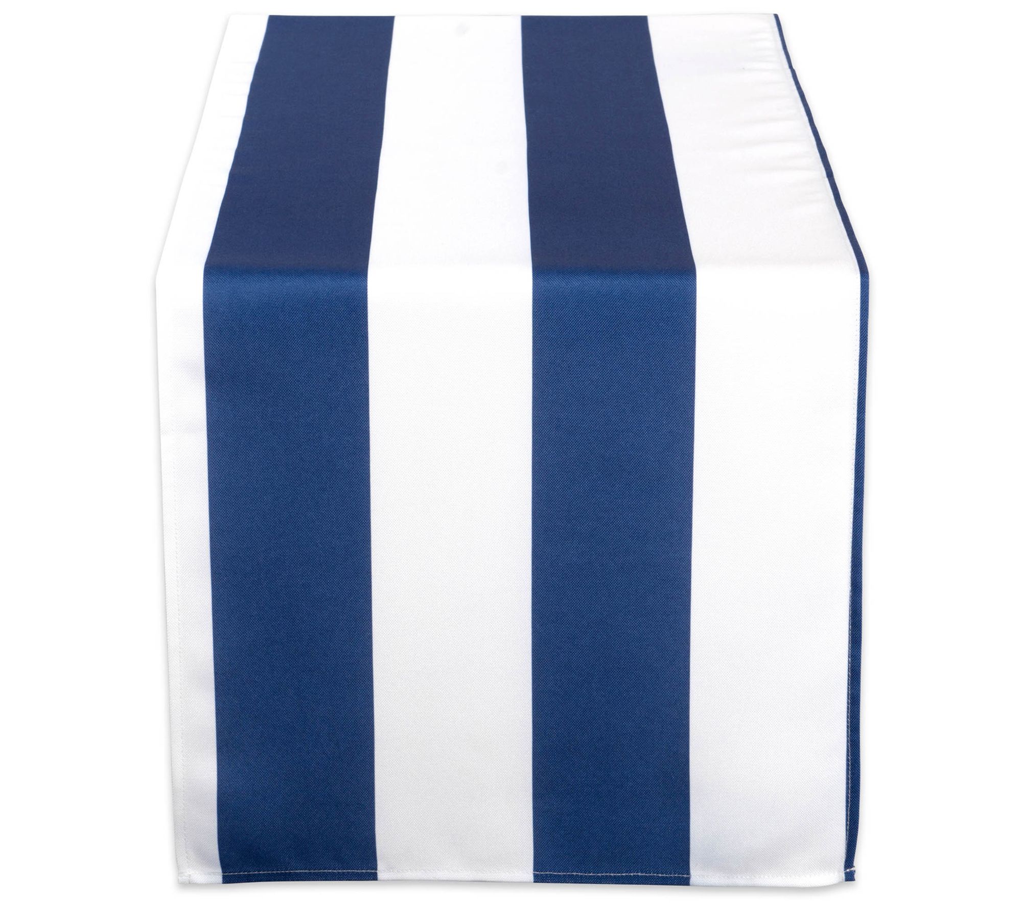 Design Imports Cabana Stripe Outdoor Table Runner 14" x 108"