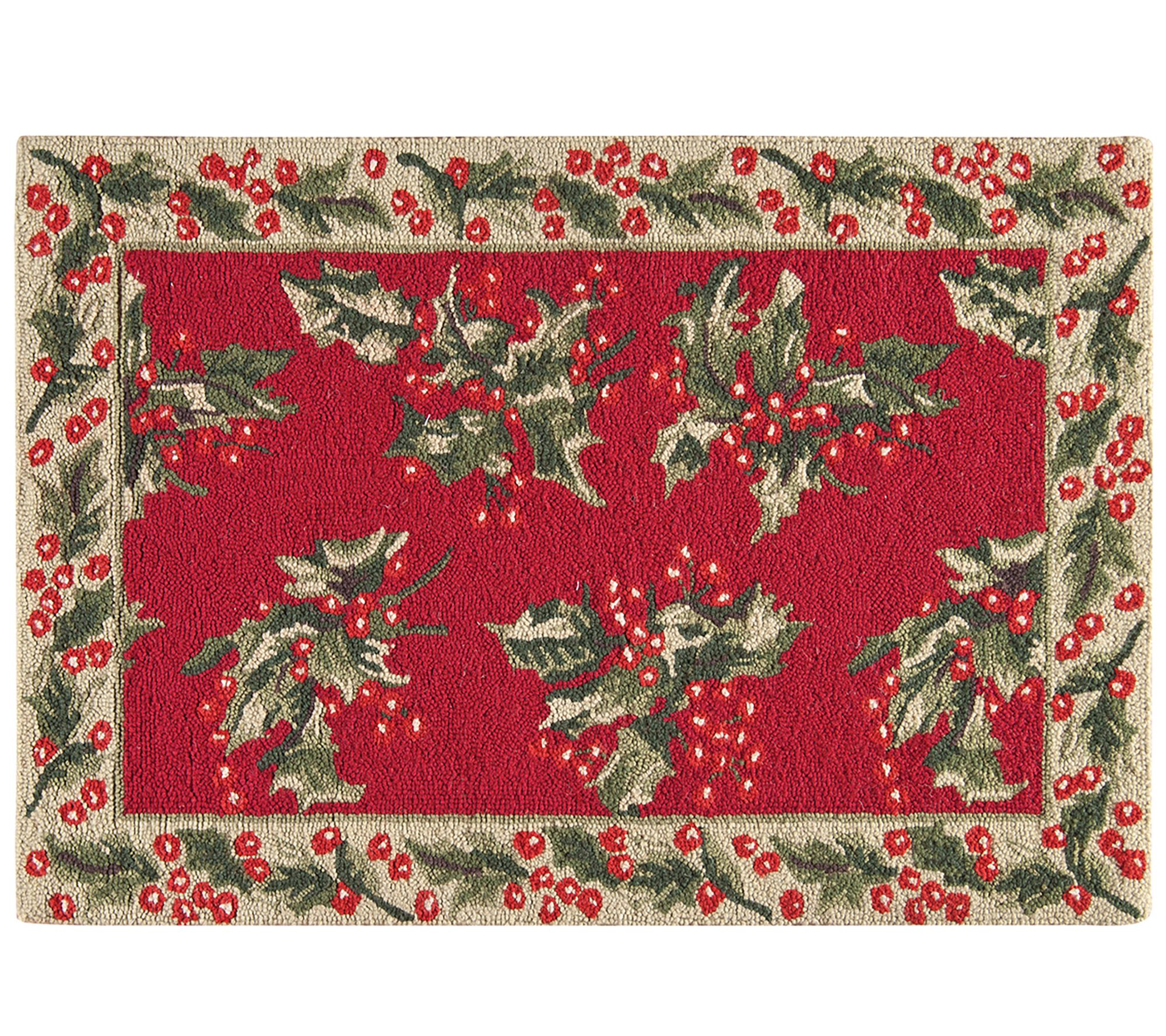 C&F Home Holly Red Rug