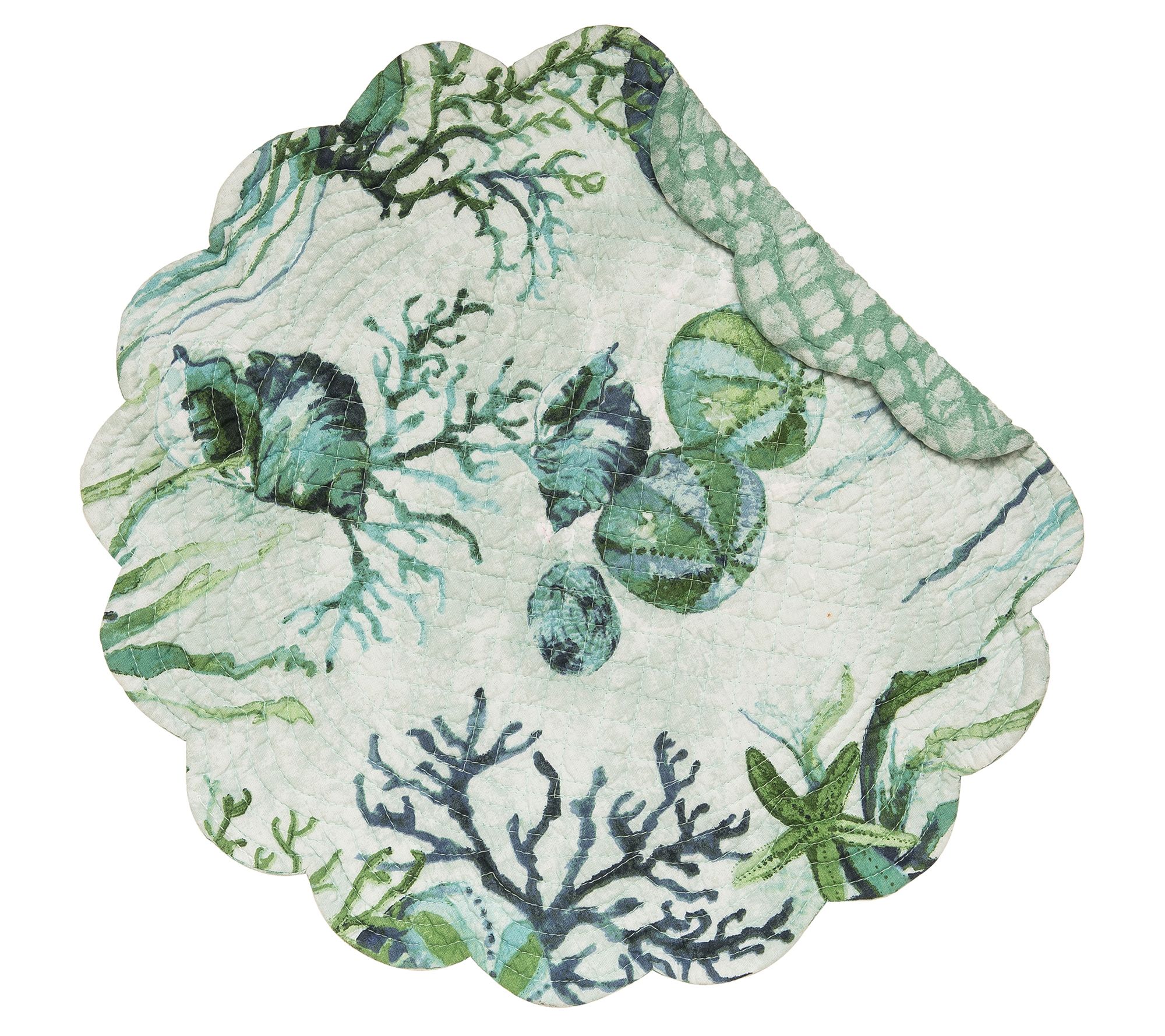 Shorecrest Round Placemat, Set of 6 by Valerie