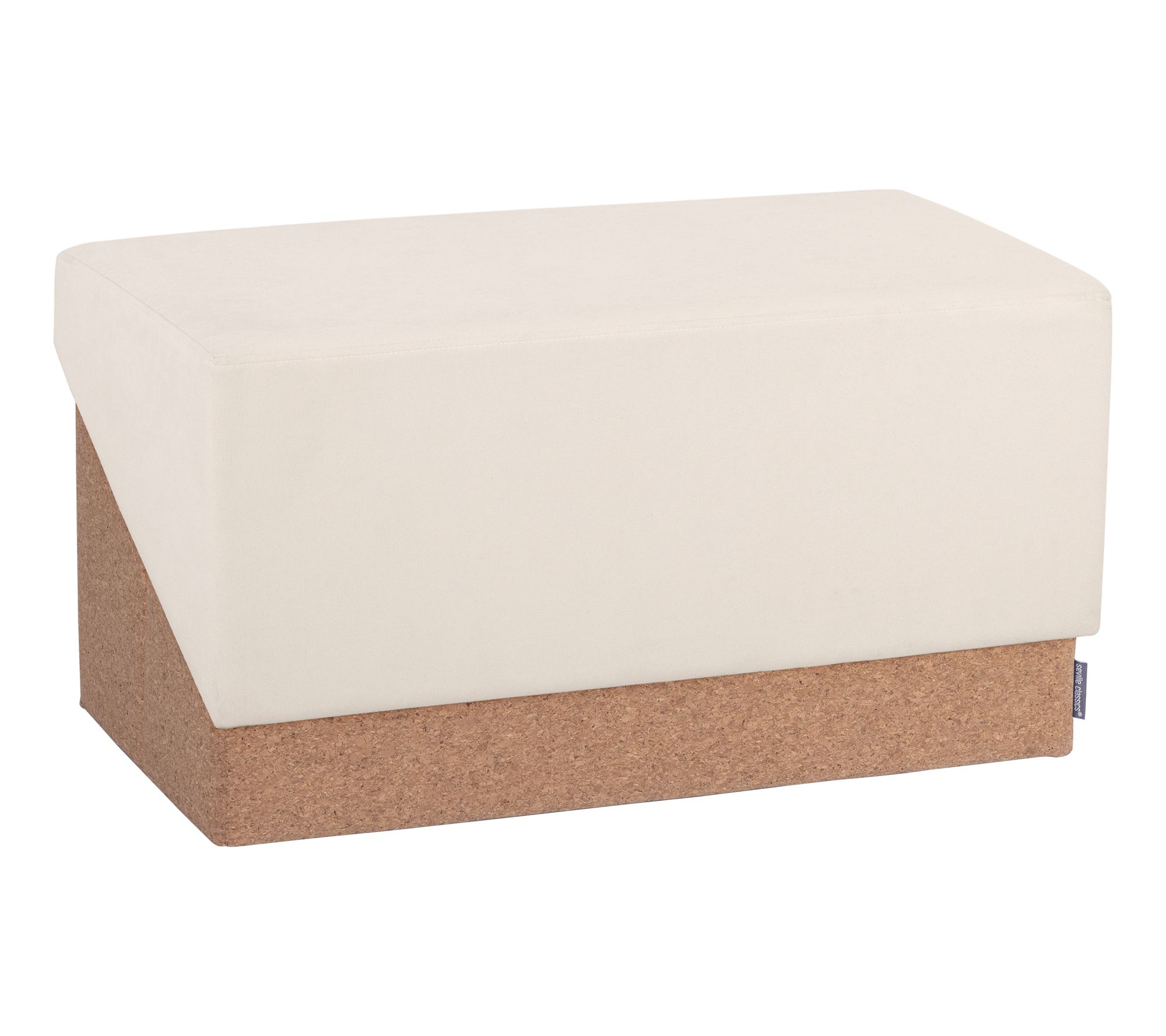 Seville Vineyard Collection Cork Bench Trunk St orage Ottoman