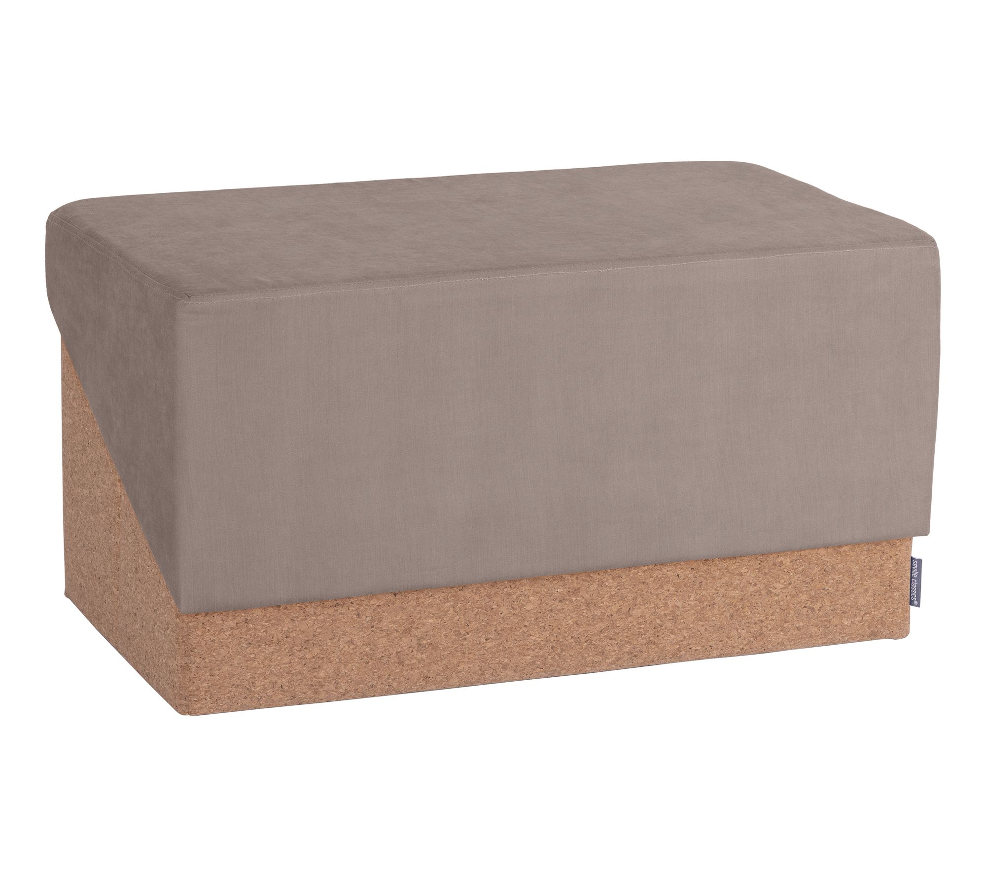 Seville Vineyard Collection Cork Bench Trunk Storage Ottoman