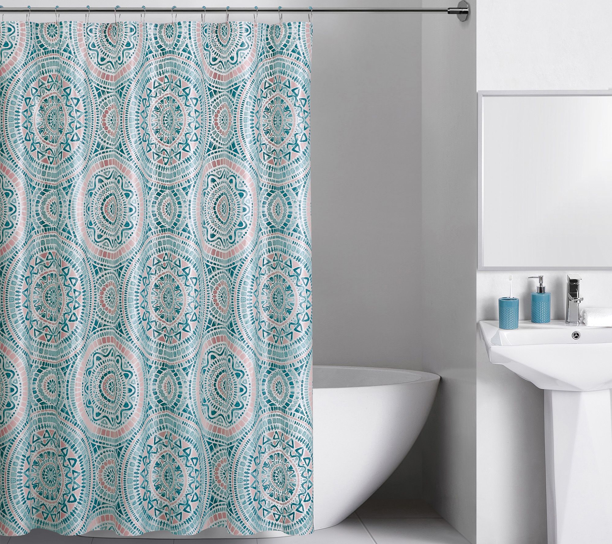 VCNY Home 14-Piece Keefe Geometric Bath Accessory Set