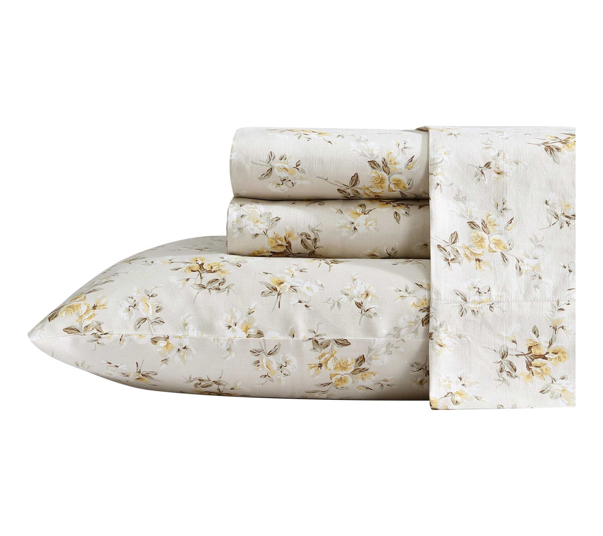 Laura Ashley Little Darlings Gold Queen Sheet Set