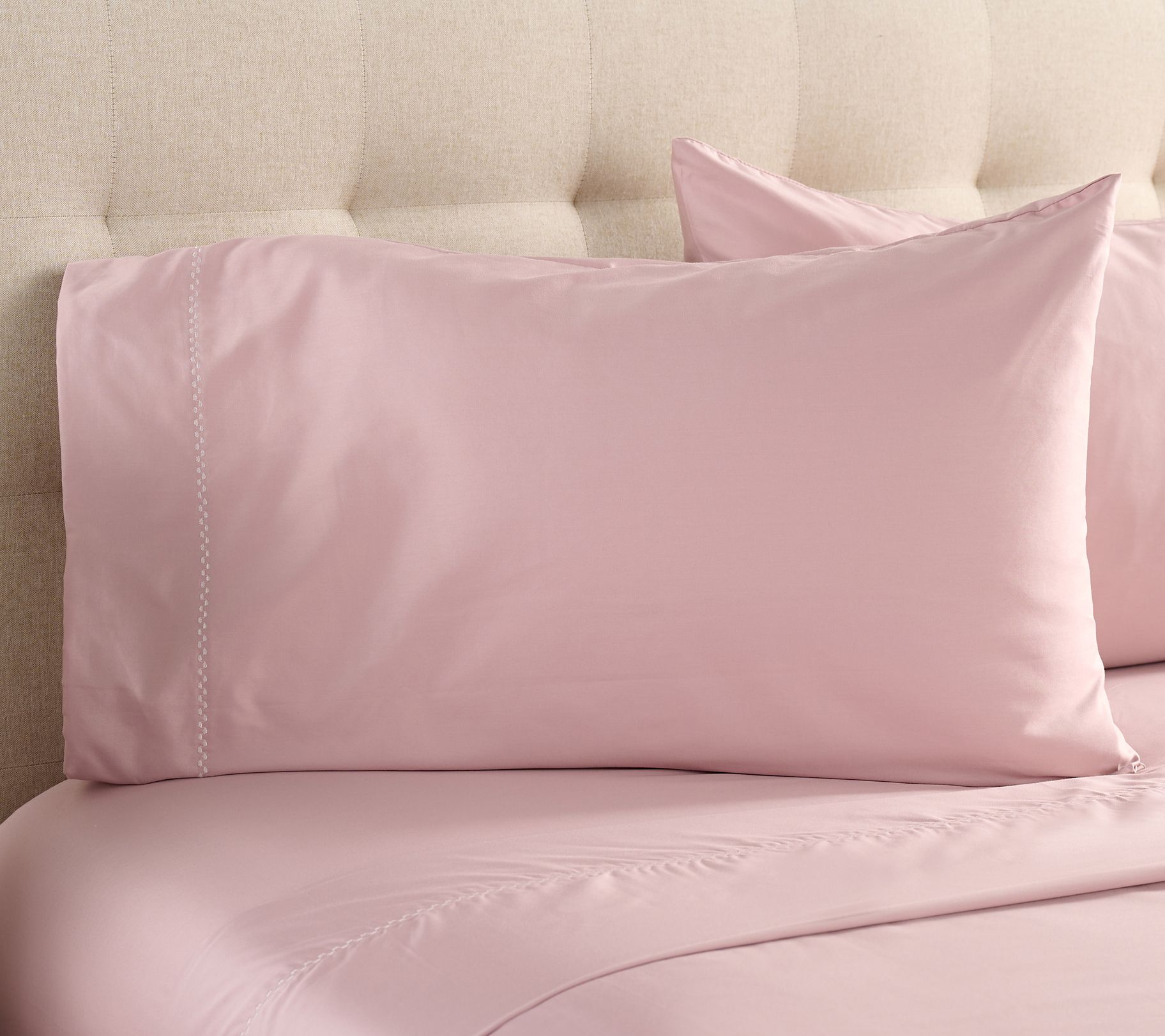 "As Is" Northern Nights Set of 2 400TC Cotton Sateen Pillowcases