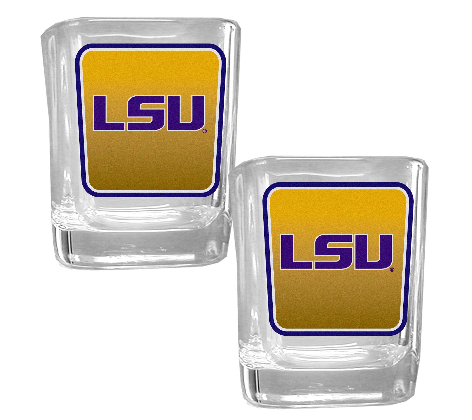 Siskiyou Sports NCAA College Square Glass Shotlass Set