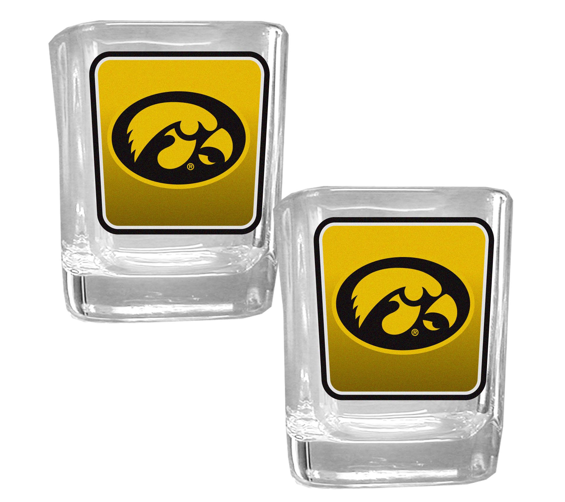 Siskiyou Sports NCAA College Square Glass Shotlass Set