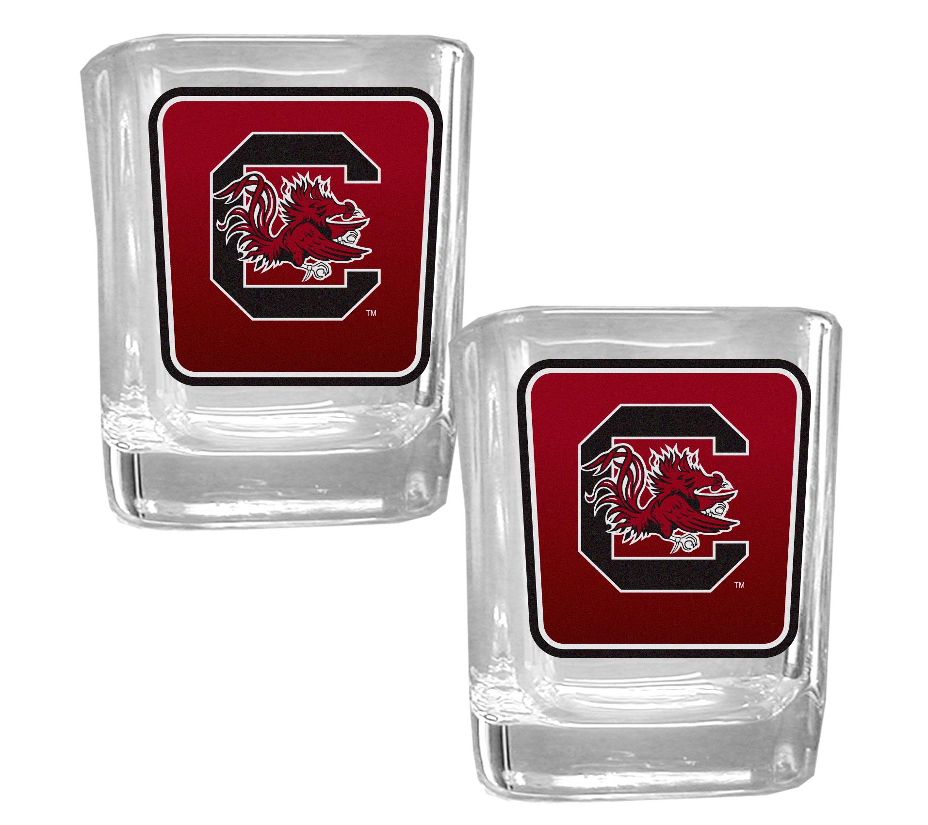 Siskiyou Sports NCAA College Square Glass Shotlass Set