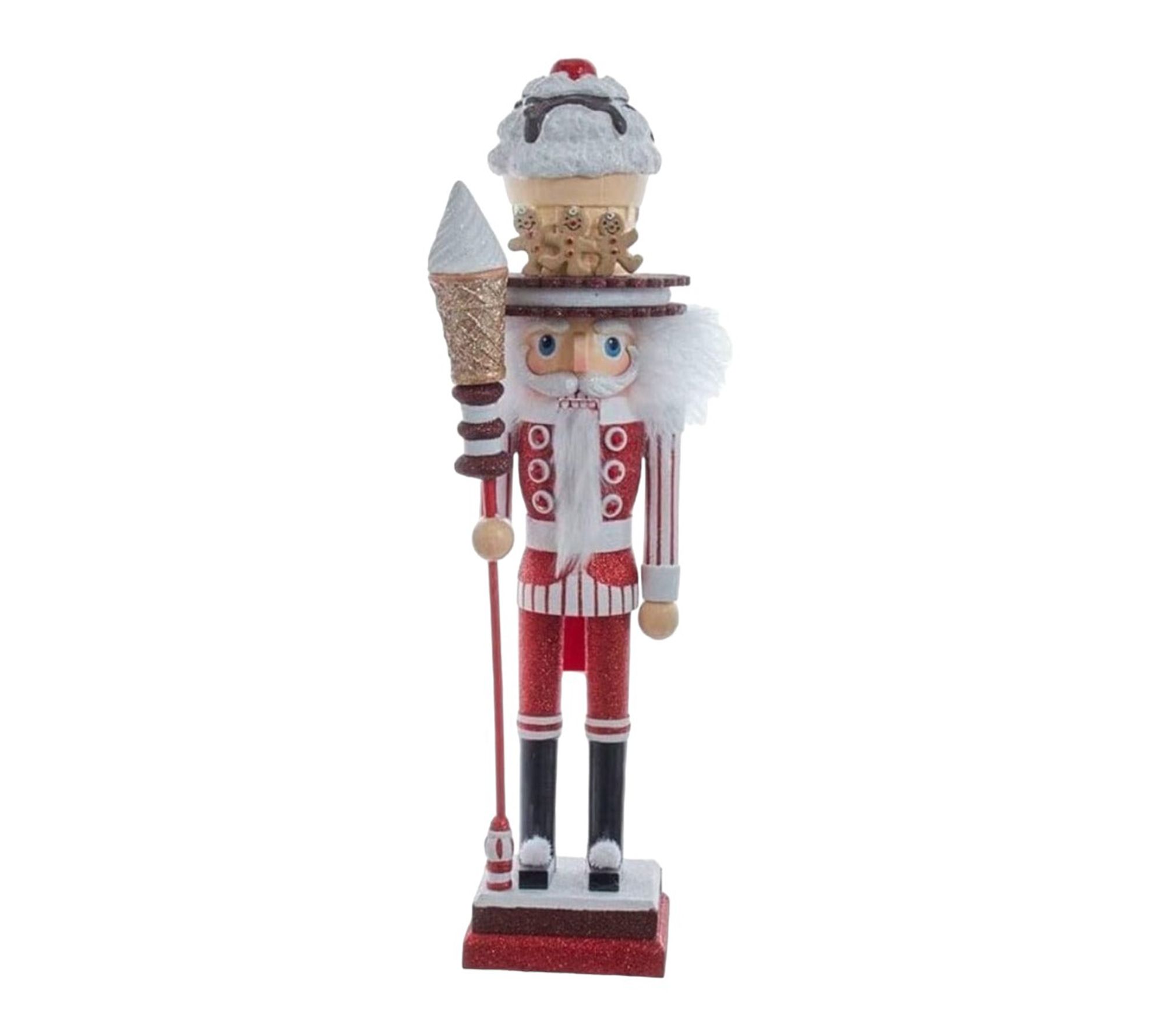 RC Home Decor 18" Candyland Nutcracker with IceCream Hat