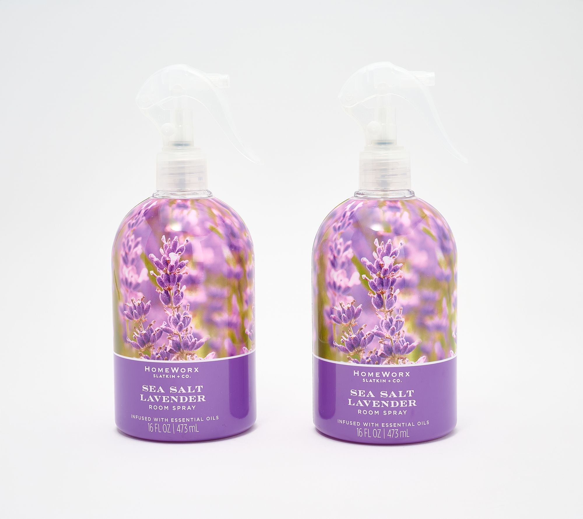 HomeWorx by Slatkin + Co. Set of 2 16oz Room Sprays