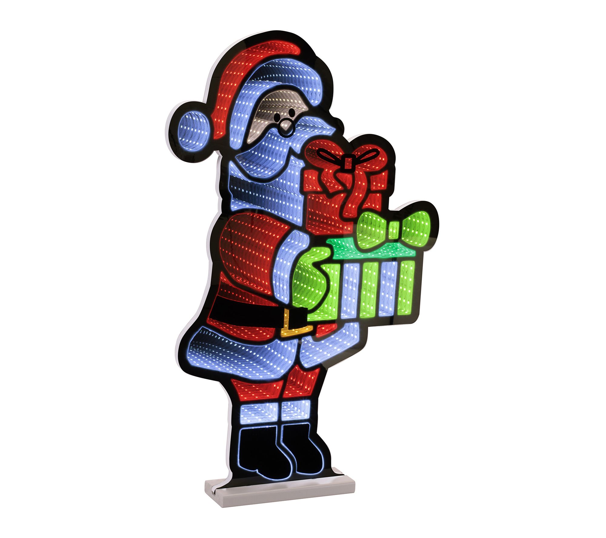 Melrose Santa with Presents Ekkolight 25"H