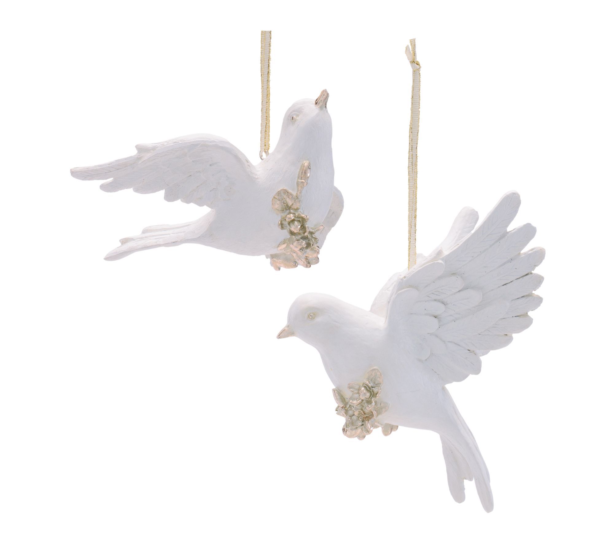 Melrose Dove Ornament  (Set of 4)