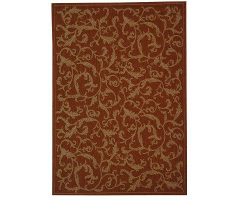 Safavieh Courtyard Vintage Vine 5'3" x 7'7" Rug