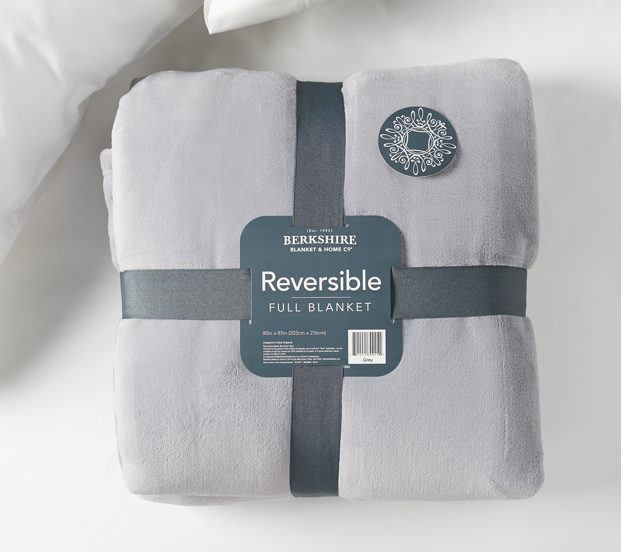 Berkshire Blanket Queen Fluffie Reverse to Primalush Bonded Blanket