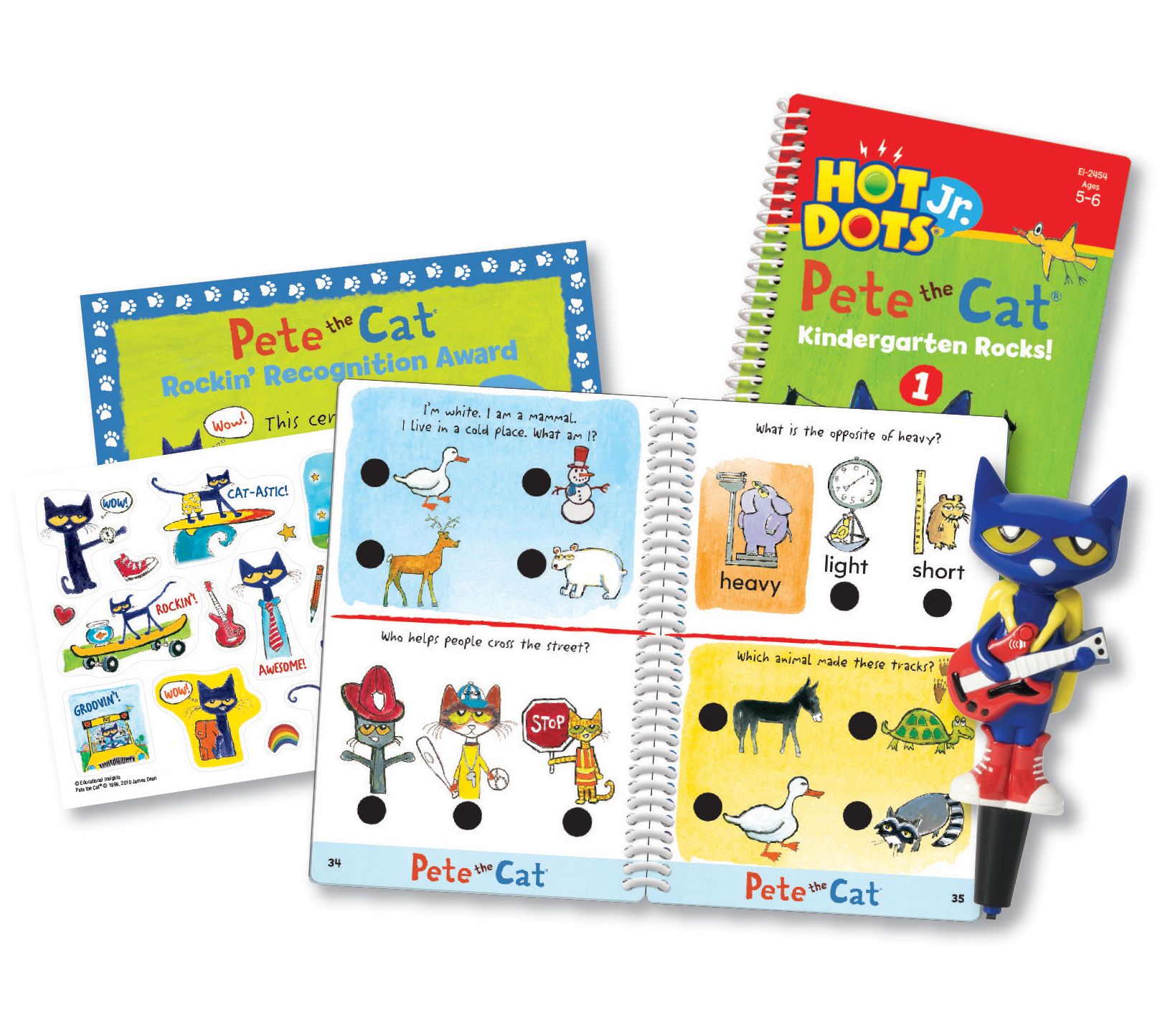 Hot Dots Jr Kindergarten Rocks w/ Pen by Educational Insights