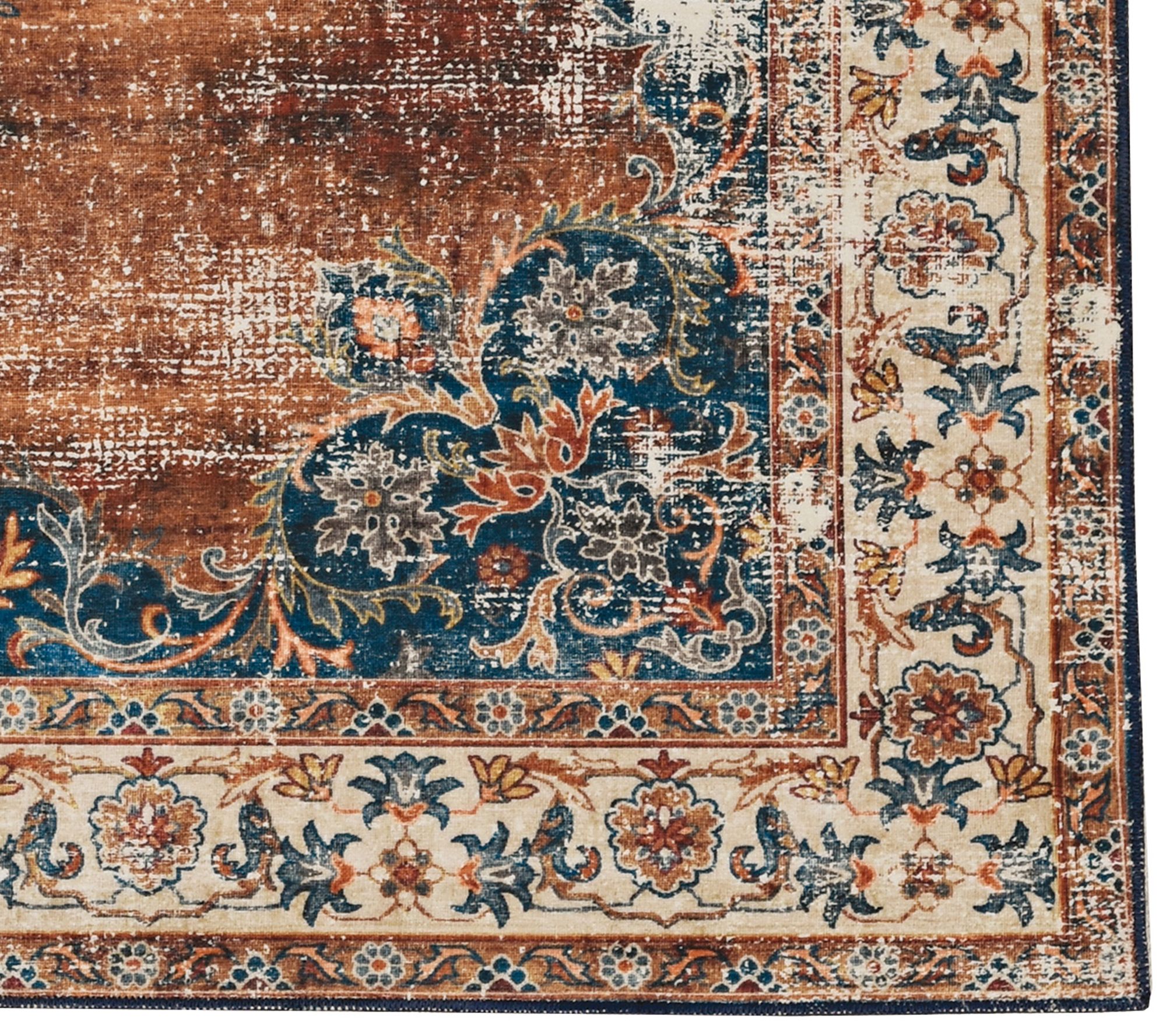 Linon Home Vivi 2'x3' Washable NonSlip IndoorStylish Rug