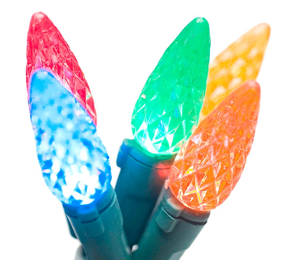 Brite Star 80 lt C6 Faceted LED Light Set