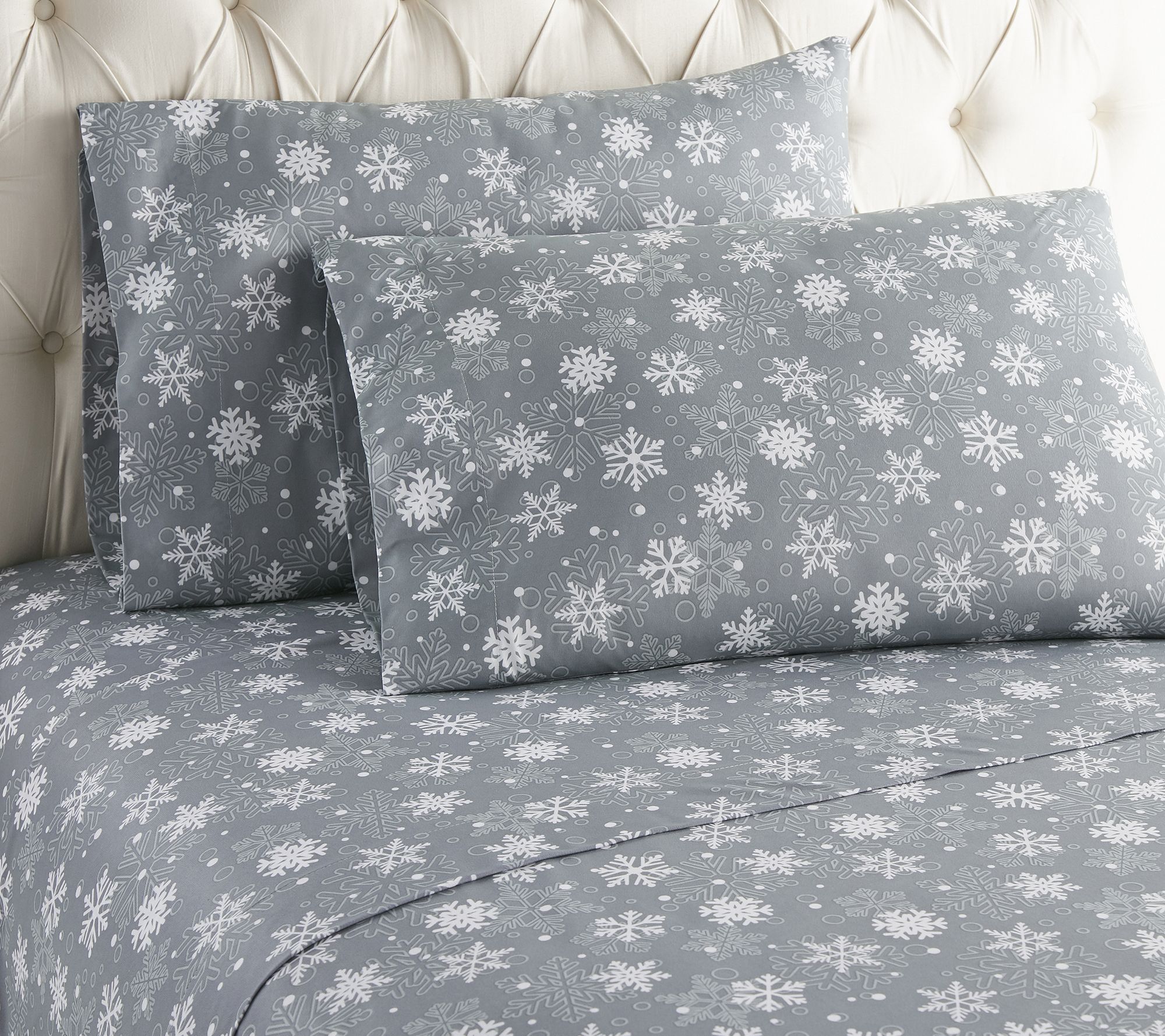 Shavel Micro Flannel Printed California King Sheet Set