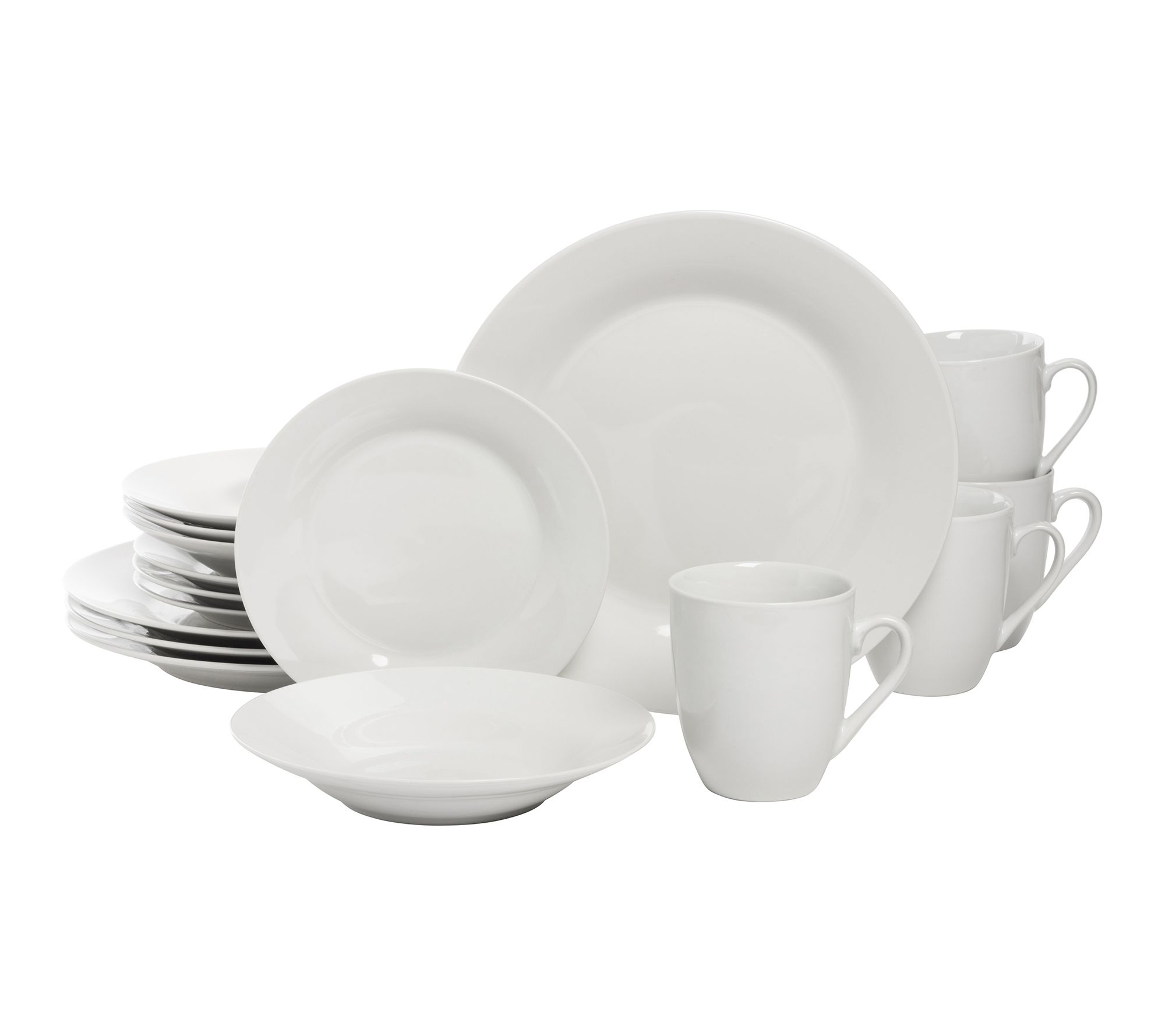 10 Strawberry Street Simply Round 16-Pc Dinnerware Set