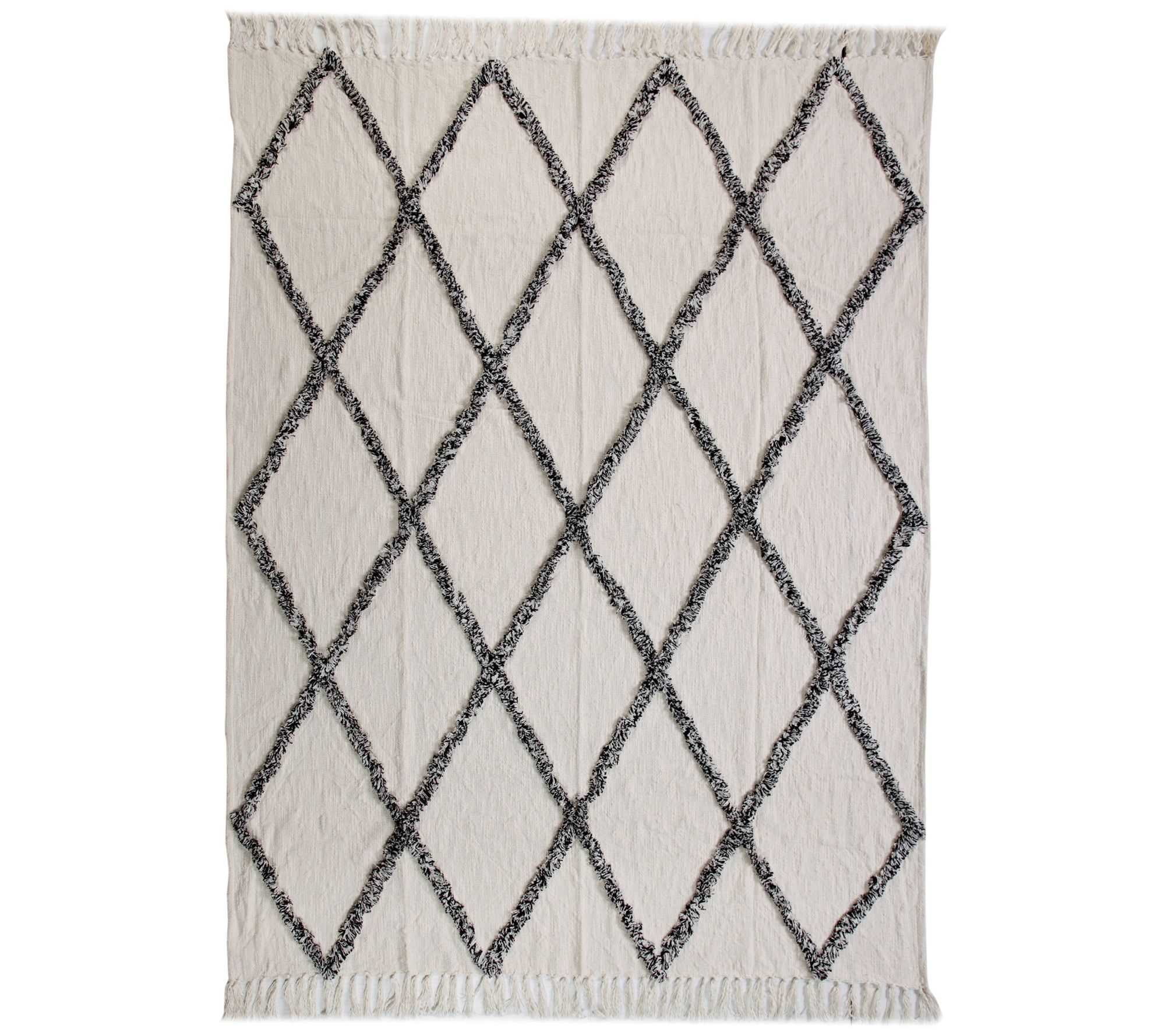 Ox Bay Crossed Over Throw Blanket