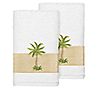 Linum Home Textiles Colton Embellished 3 PC Towel Set, 3 of 4