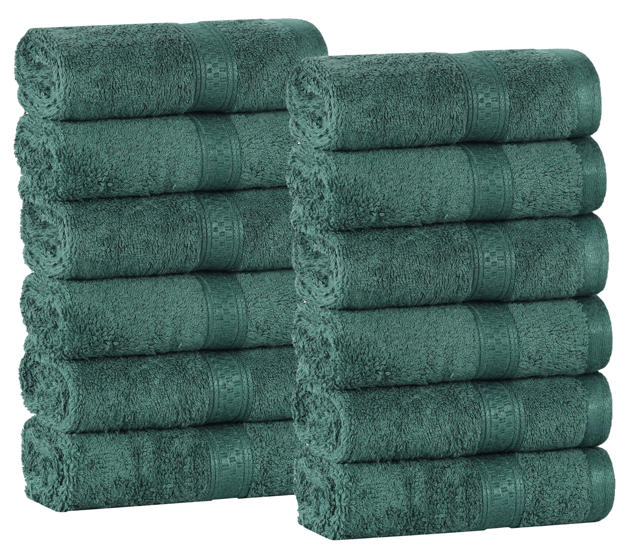 Superior 12-Pc Absorbent Rayon Made from BambooFace Towel Set