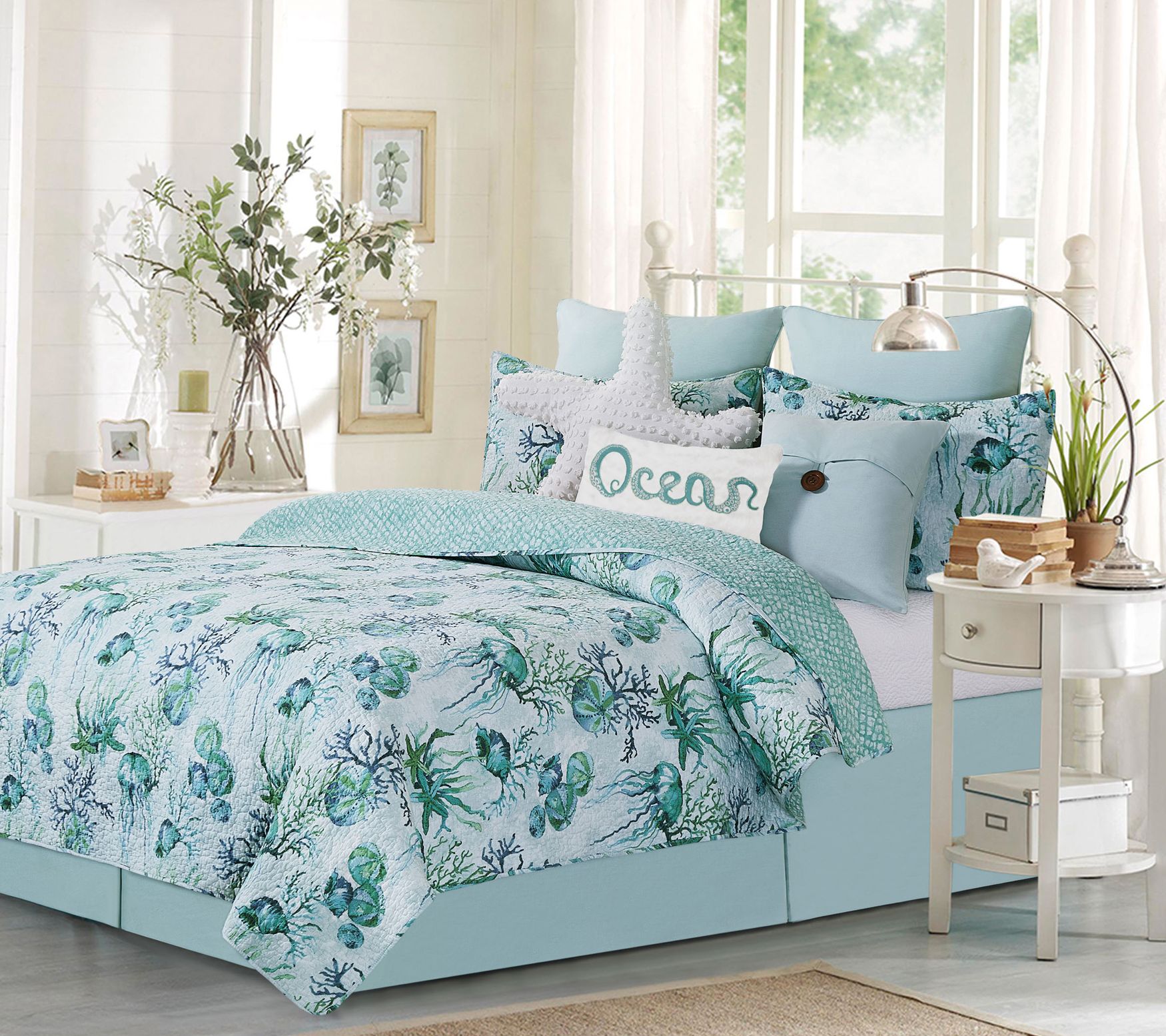 Shorecrest King Quilt Set by Valerie
