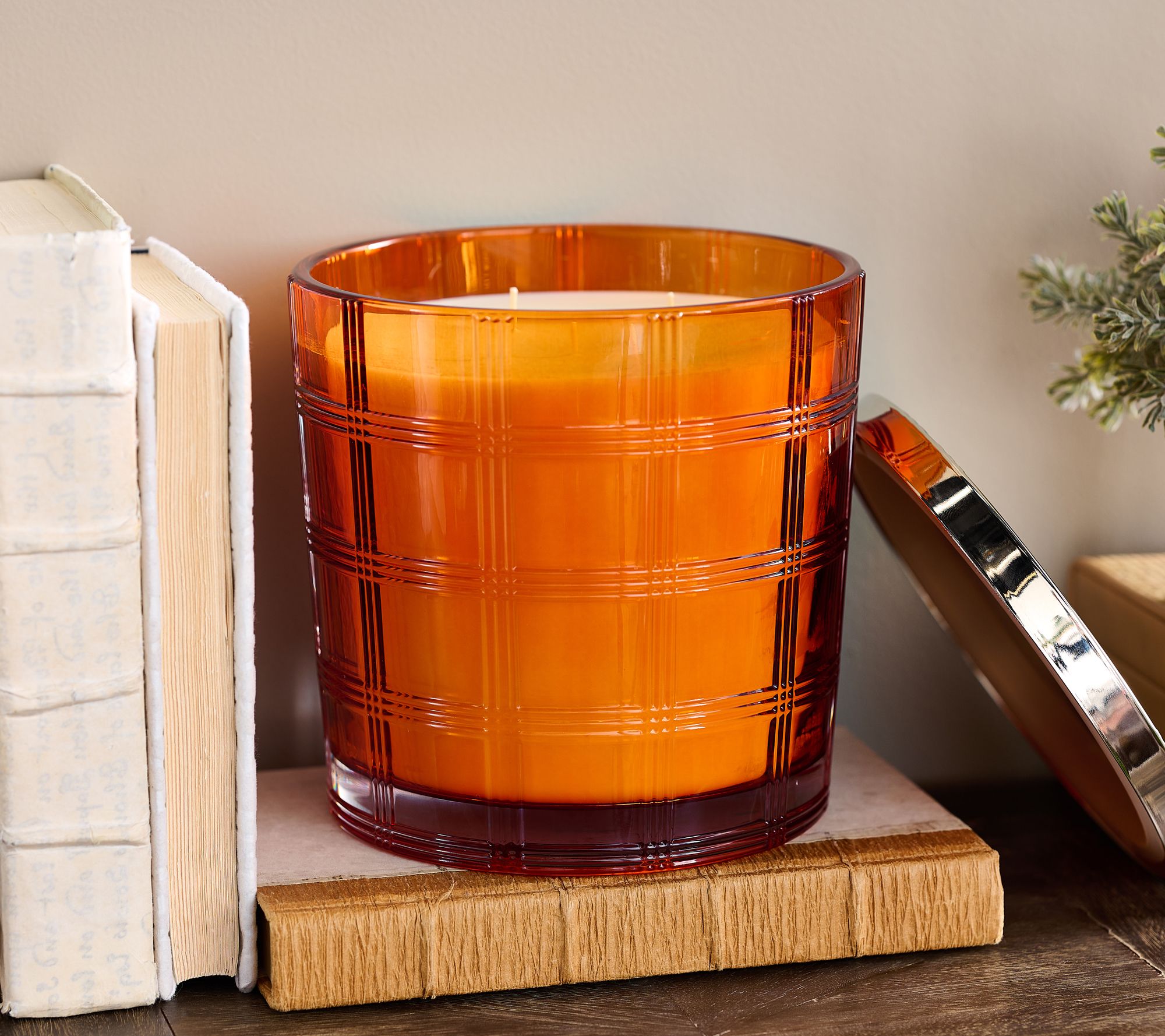 "As Is" HomeWorx by Slatkin & Co. 80oz Autumn Pumpkin Candle