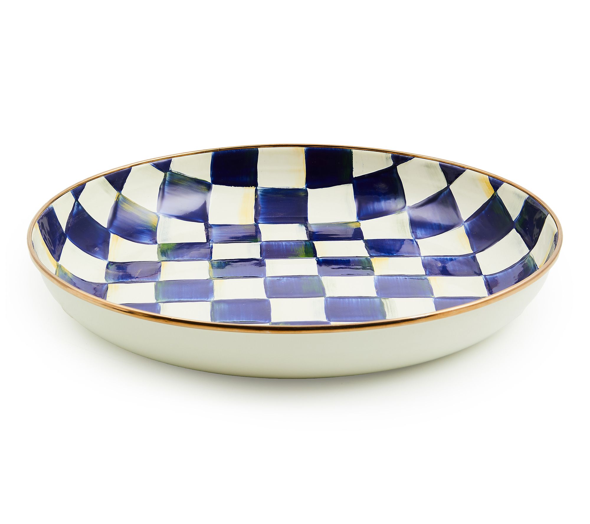 MacKenzie- Childs Check Abundant Bowl