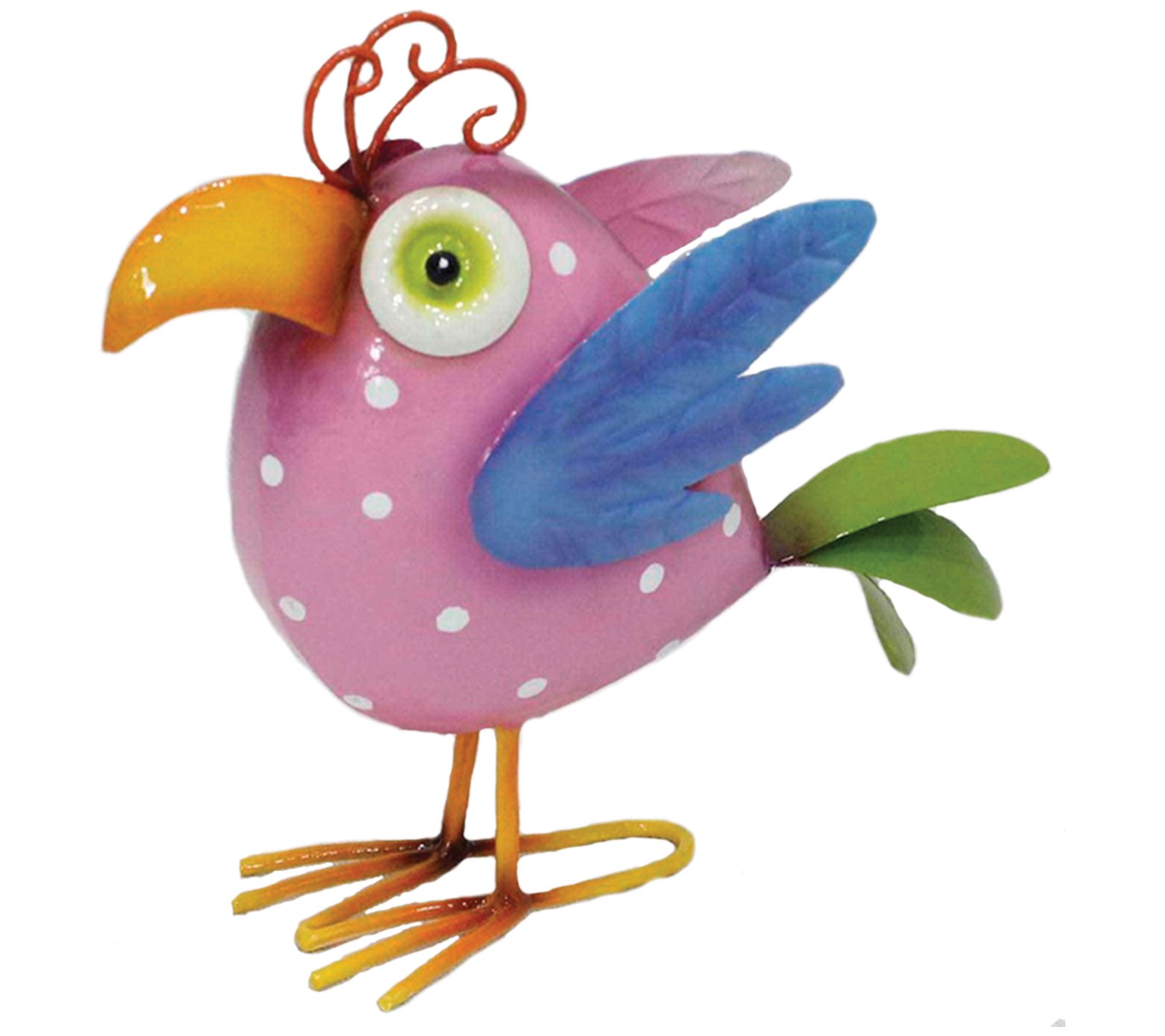 Santa's Workshop 10" Iron Lavender Porch Bird