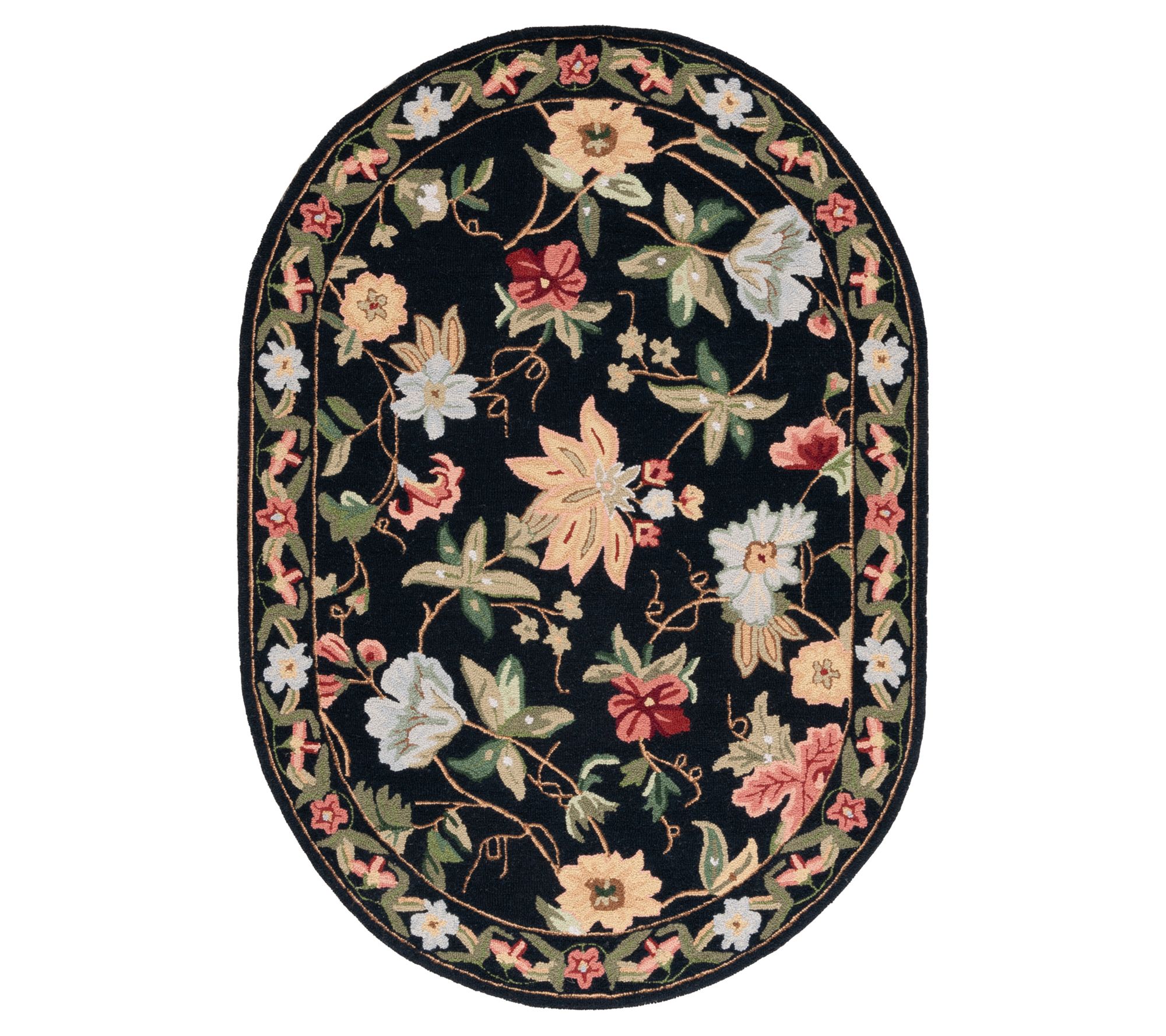Chelsea Collect ion HK311 7'-6" X 9'-6" Oval R ug by Valerie