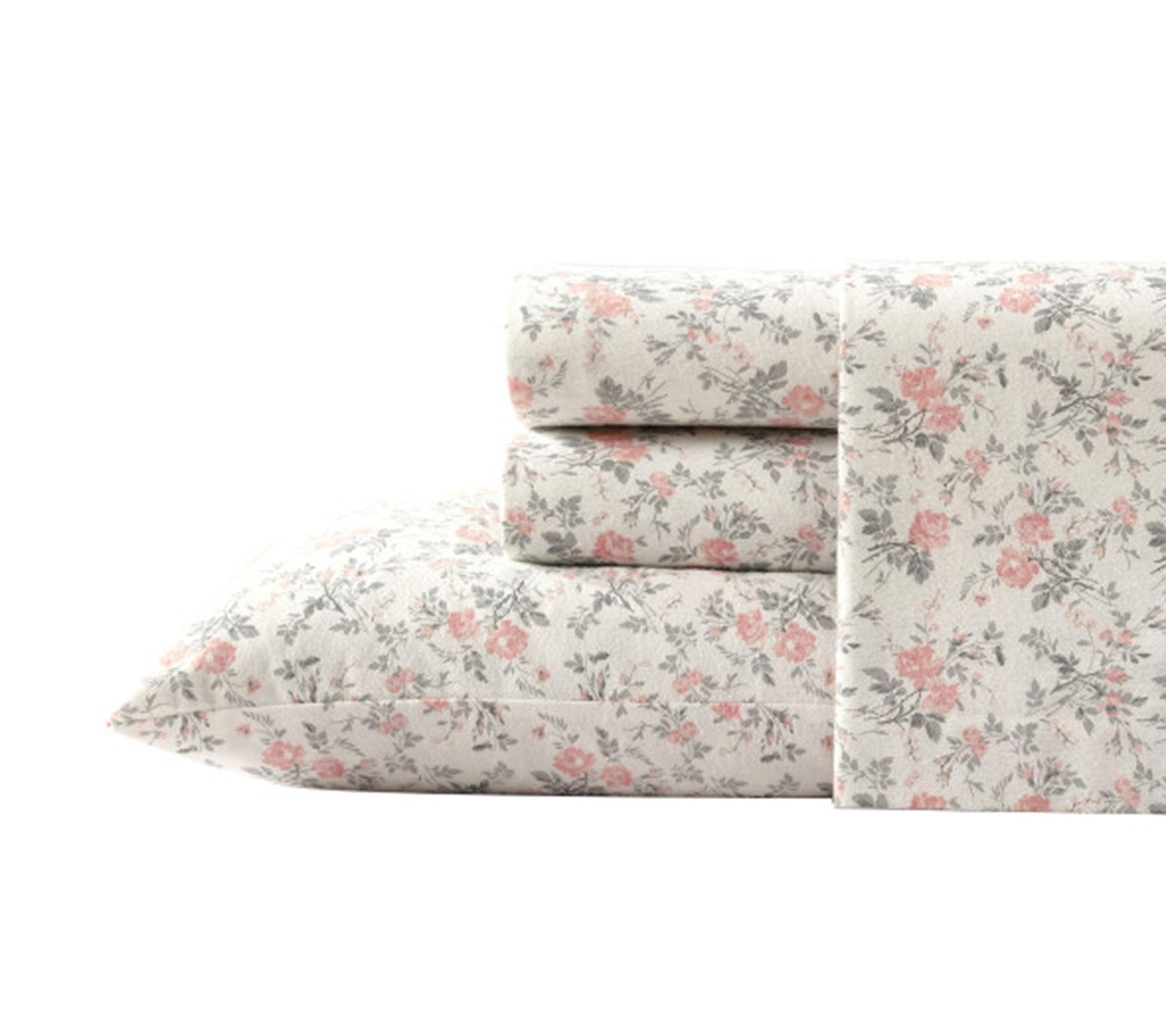 Laura Ashley Rosalie Grey Full Sheet Set