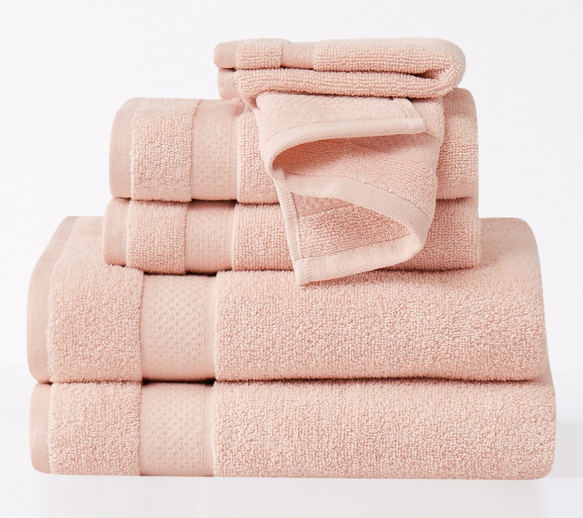 Truly Soft Quick Dry 6 Piece Towel Set