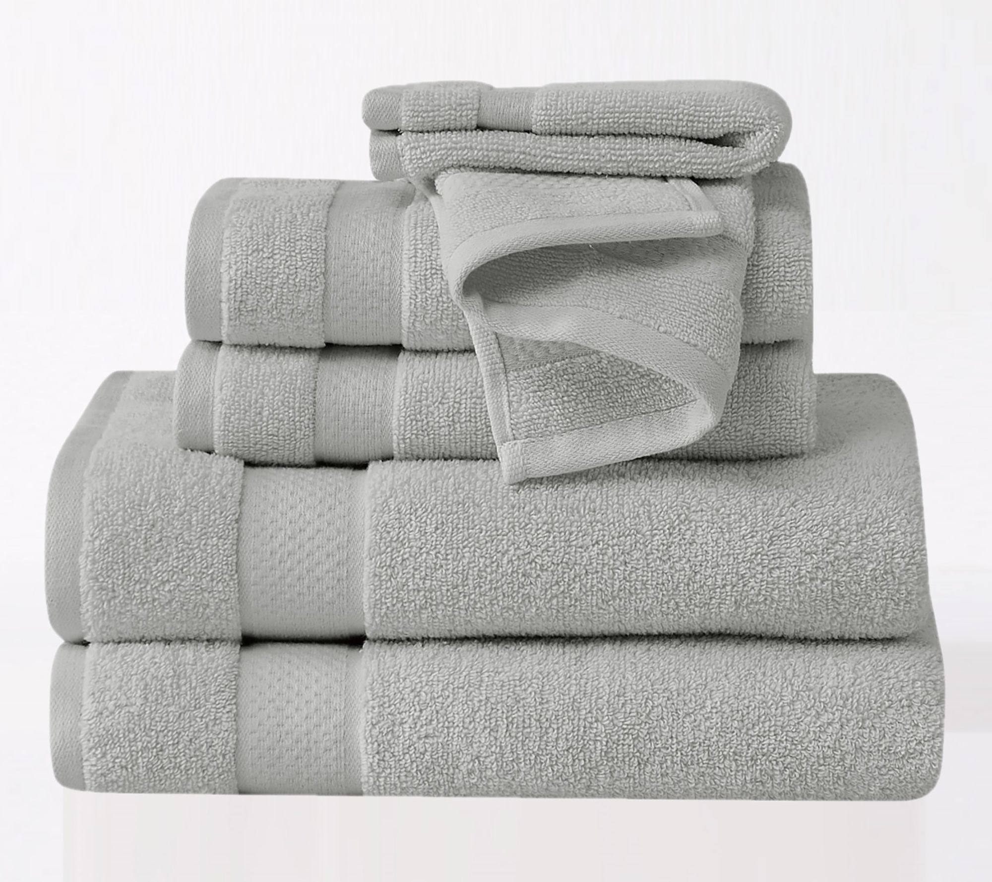 Truly Soft Quick Dry 6 Piece Towel Set