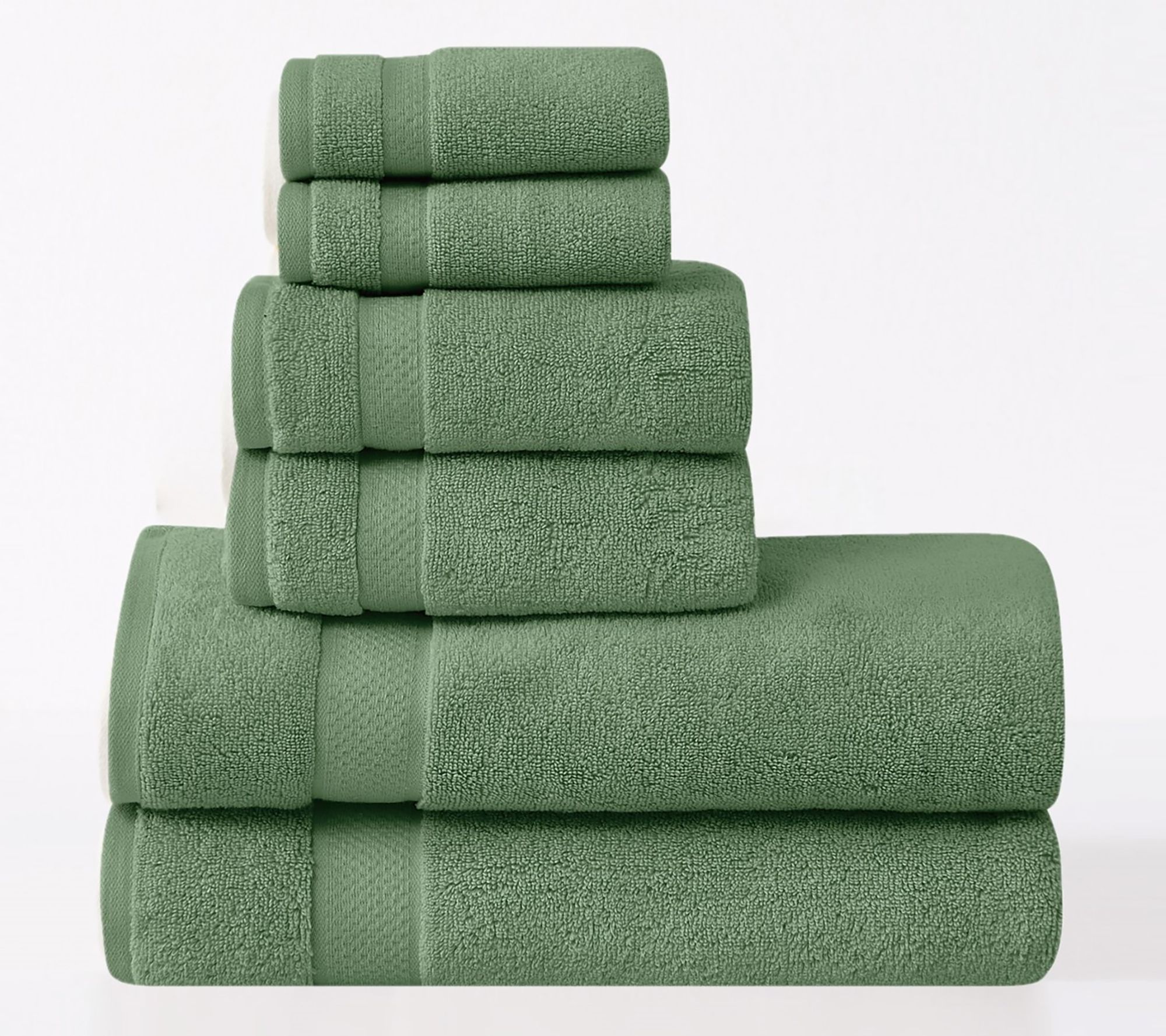 Truly Soft Quick Dry 6 Piece Towel Set