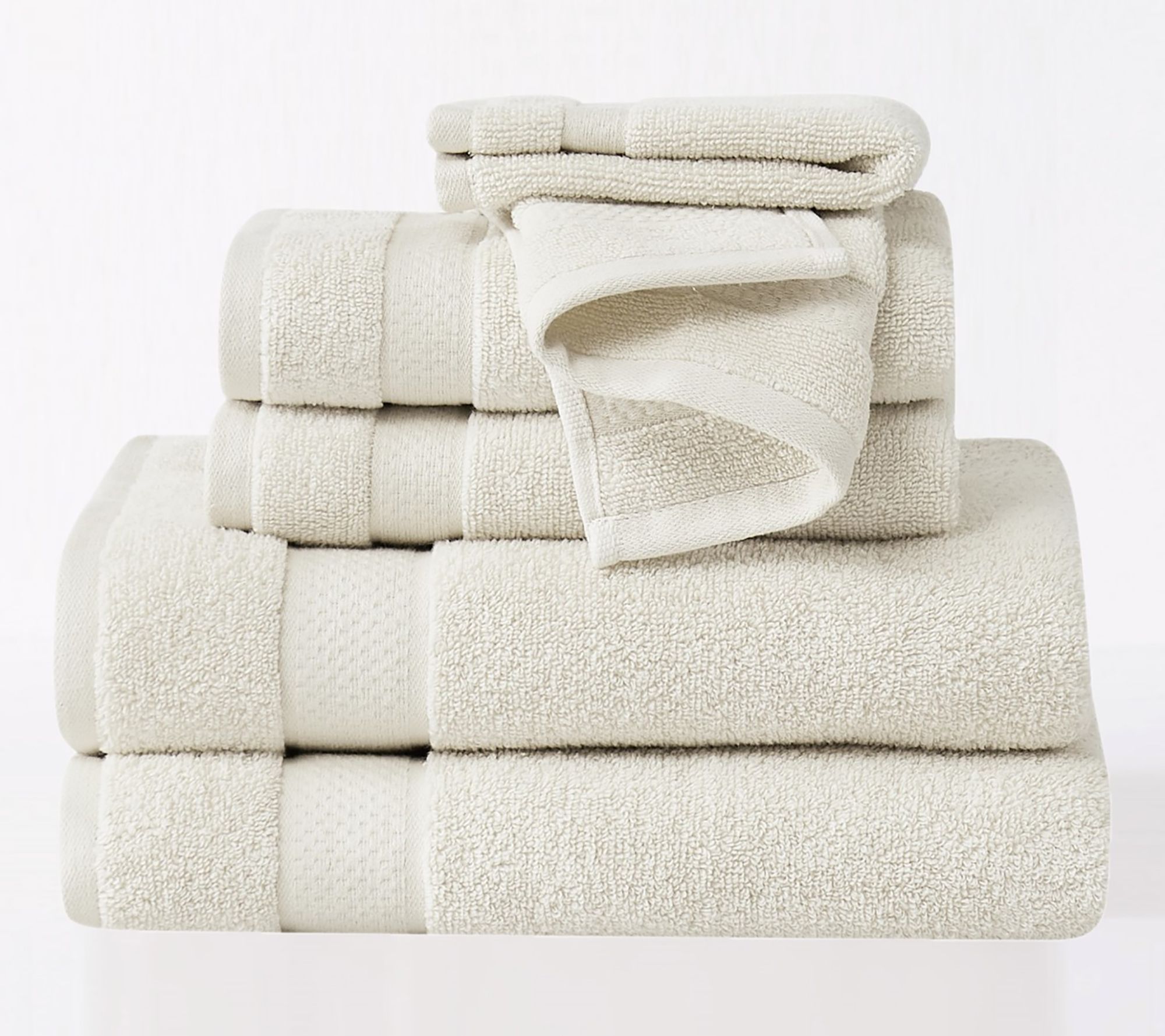 Truly Soft Quick Dry 6 Piece Towel Set
