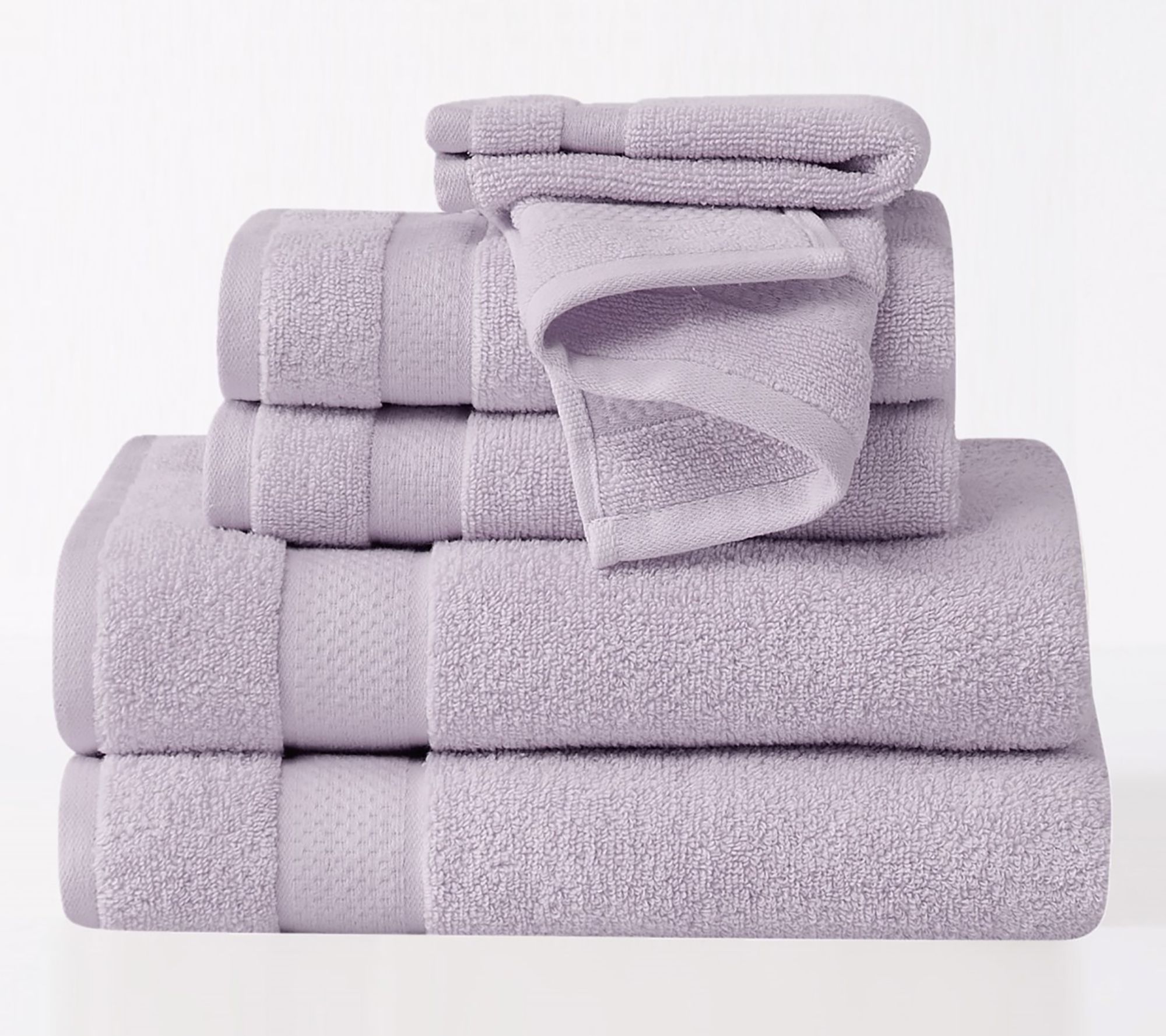 Truly Soft Quick Dry 6 Piece Towel Set