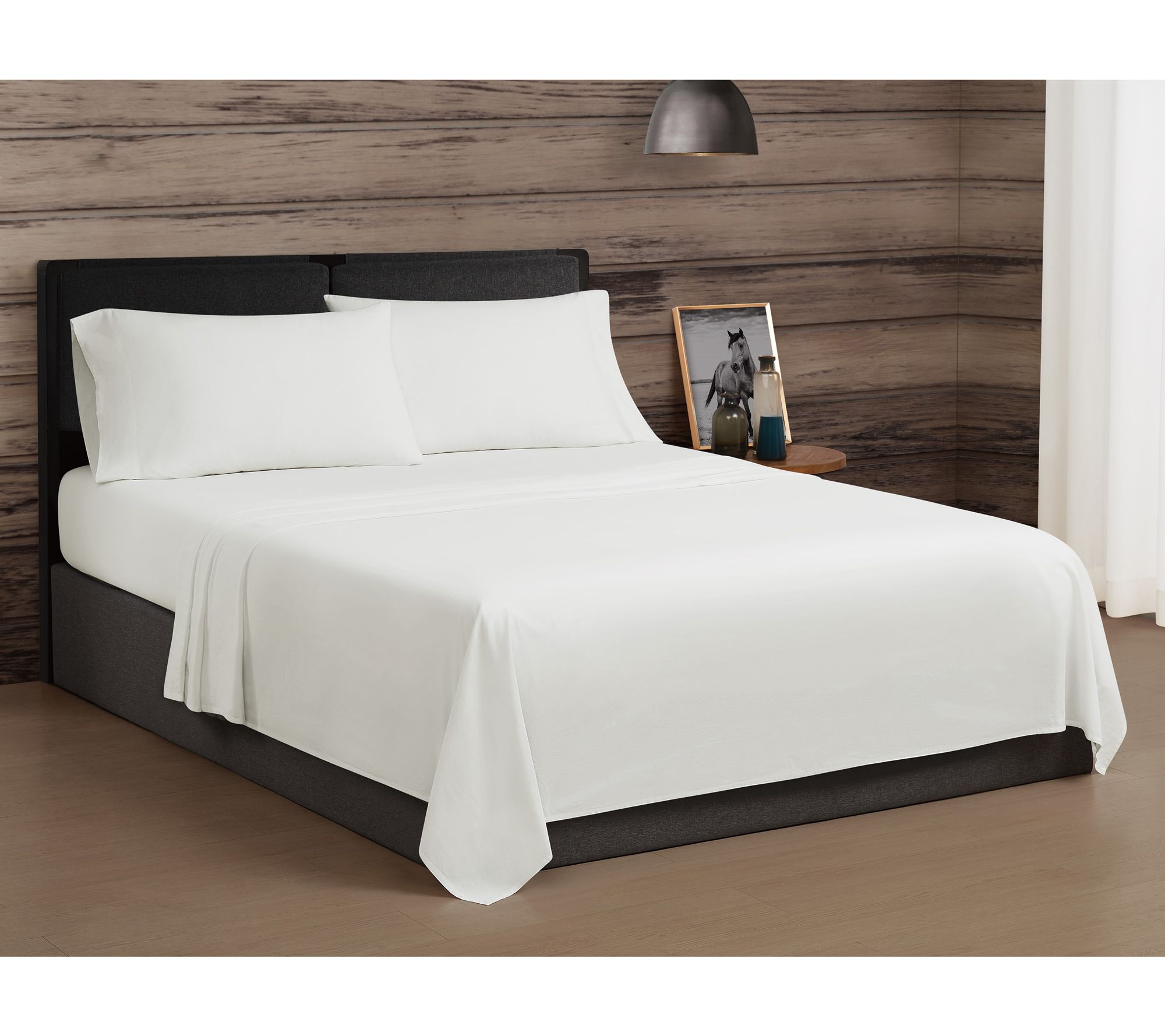 Frye Vintage Washed Cotton Full 4-Piece Sheet Set