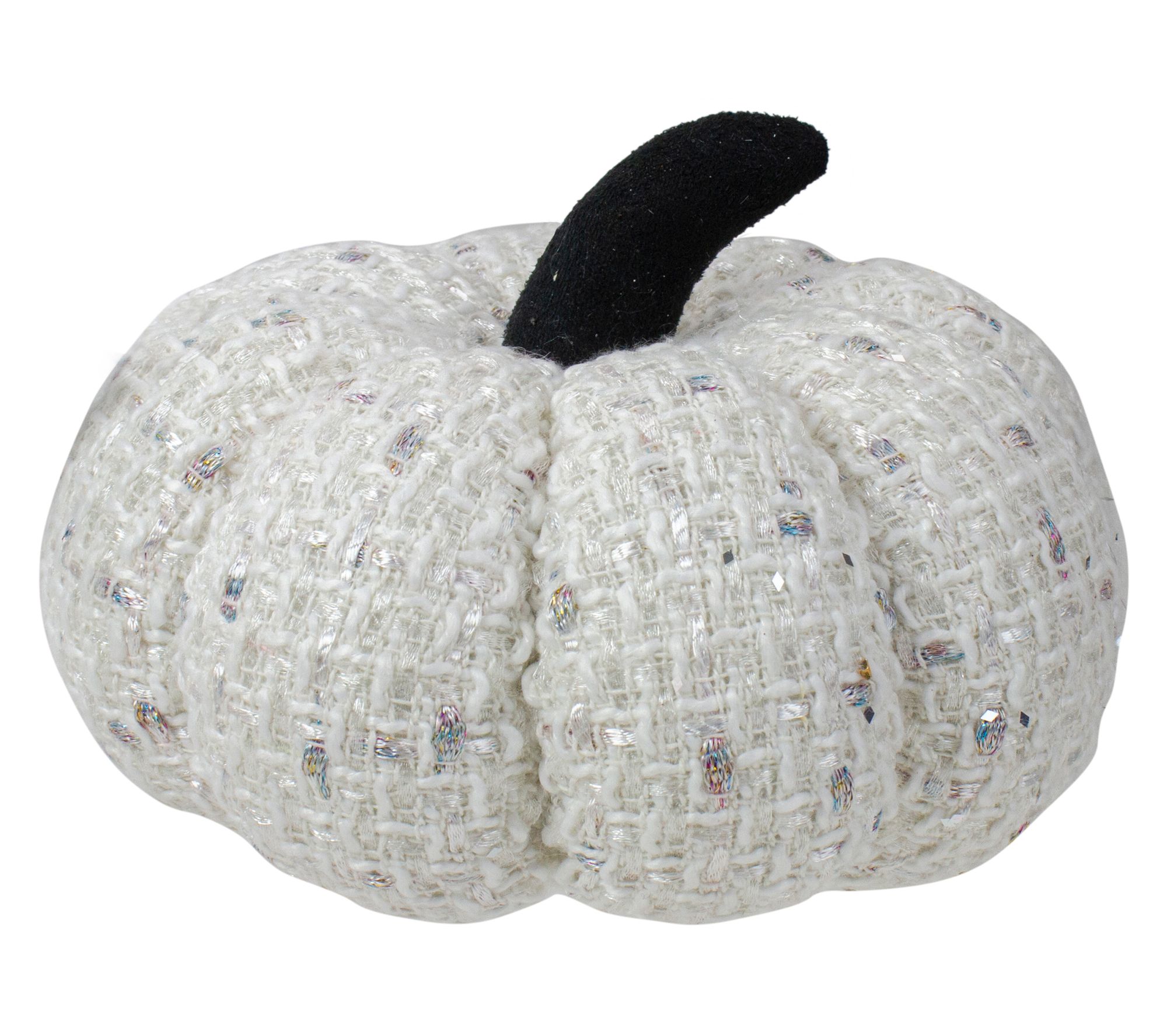 Northlight Knitted Fall Harvest Pumpkin 7"