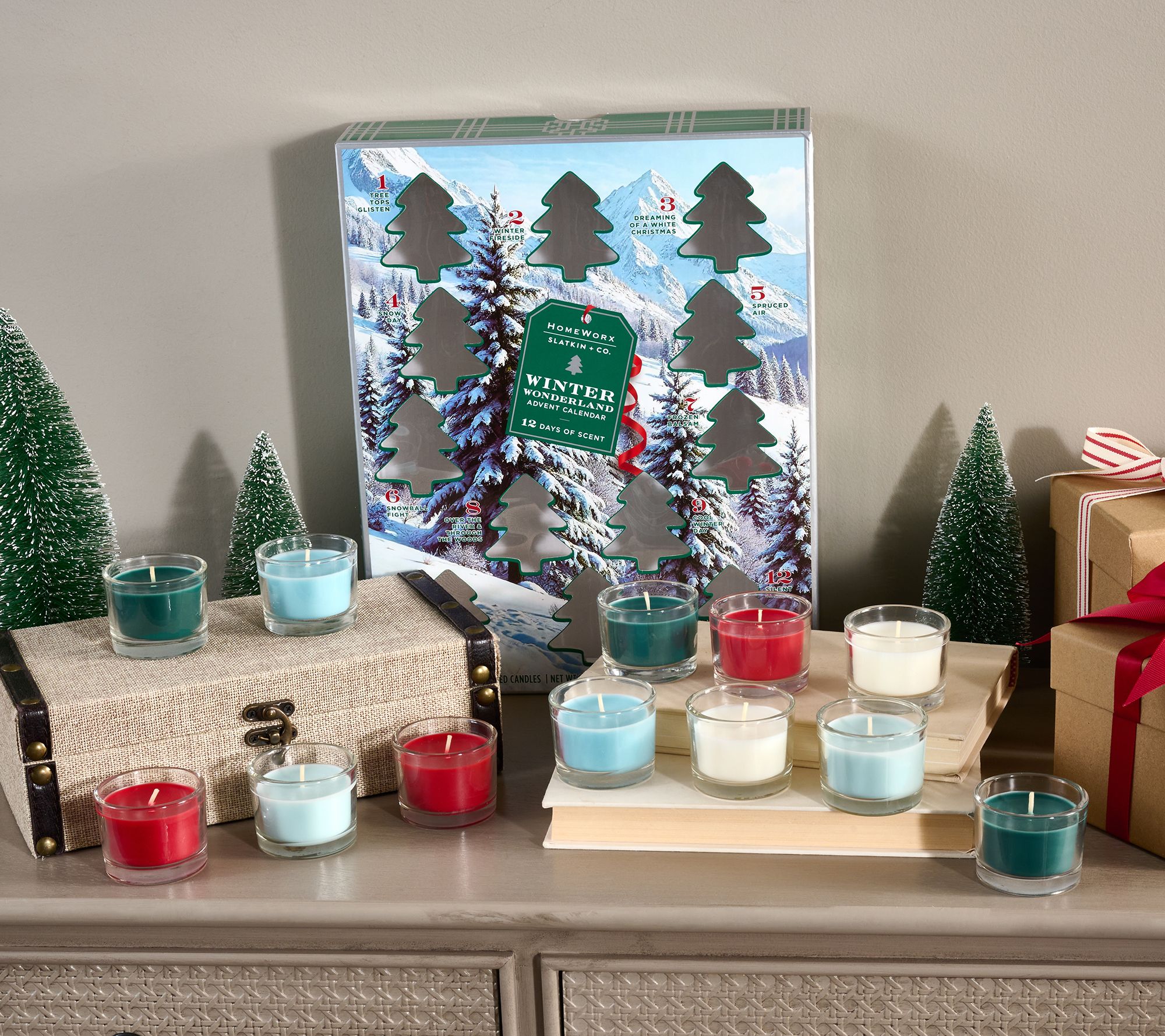 As Is HomeWorx by Slatkin + Co. 12 Days ScentWinter Advent