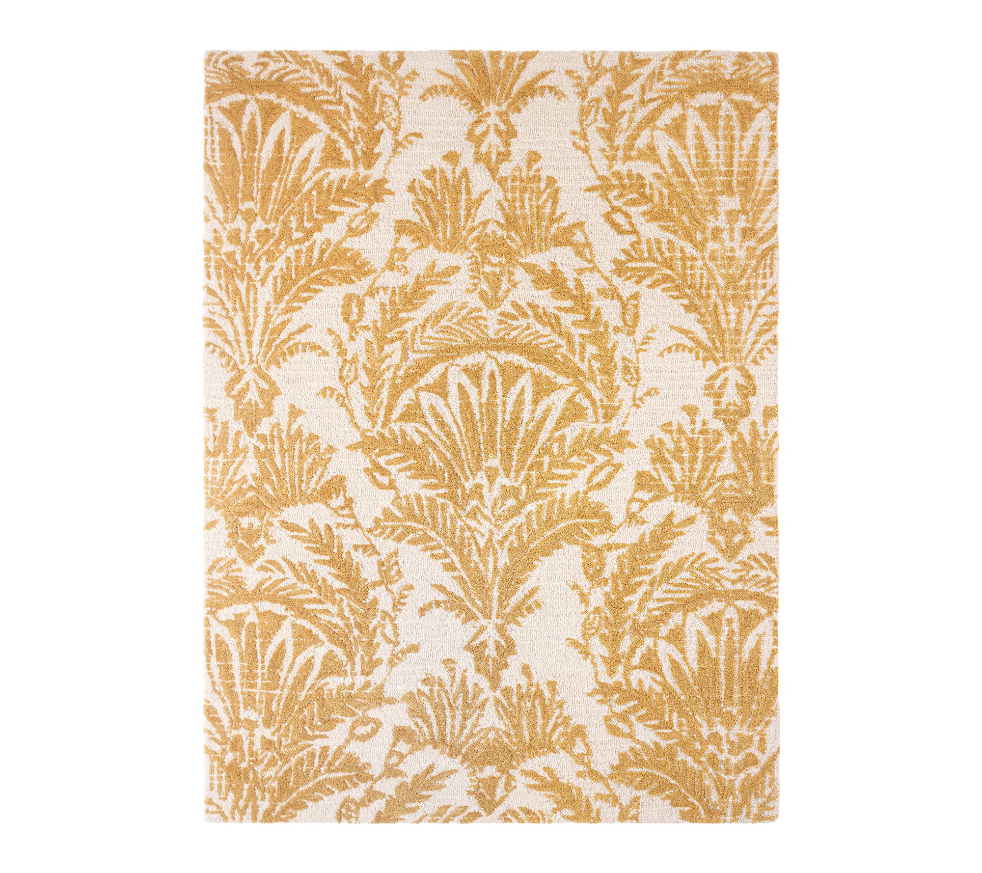 NMNY Mod Damask Chambray 6x9 Area Rug