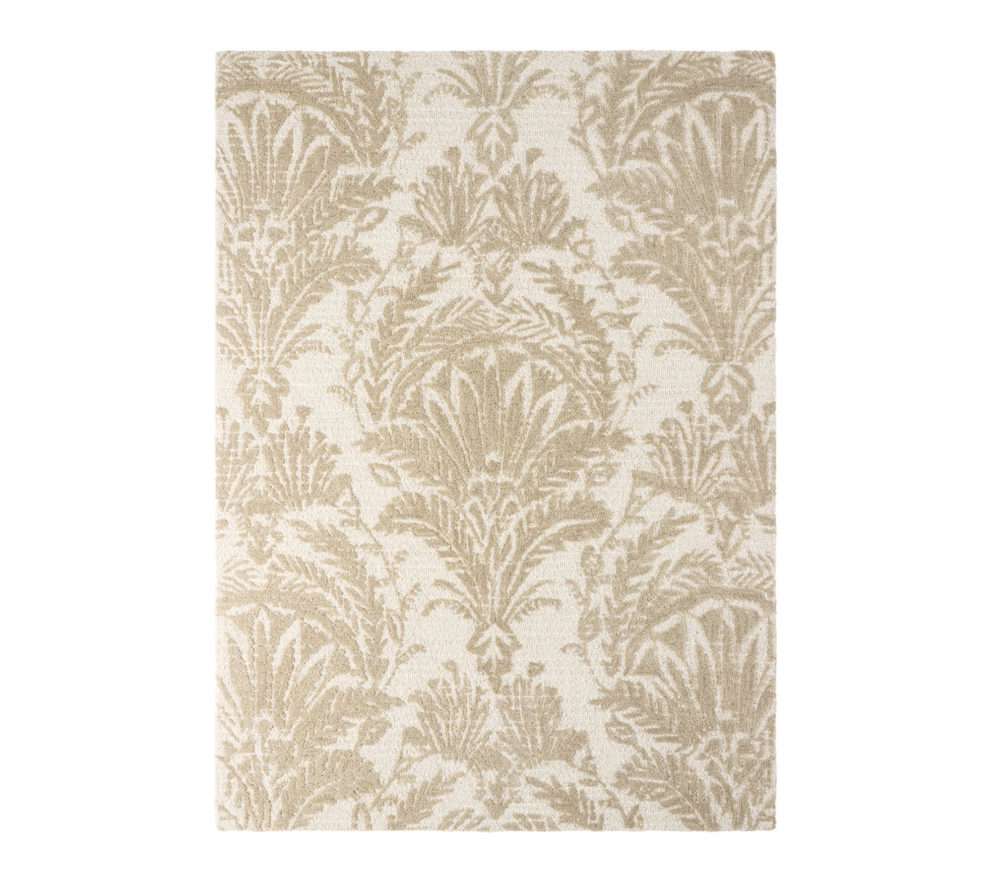 NMNY Mod Damask Chambray 6x9 Area Rug
