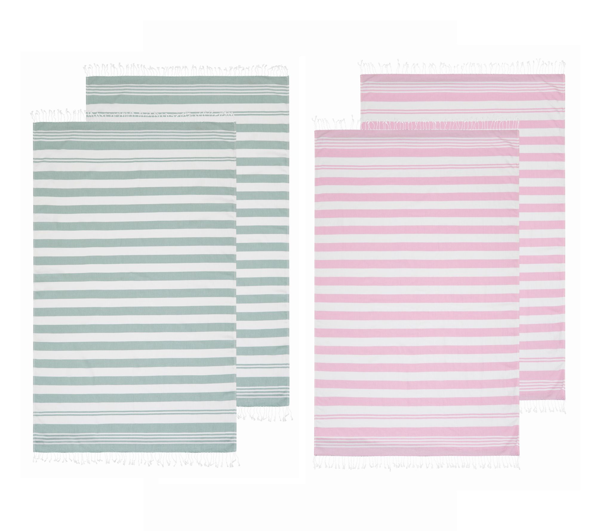 Oceanfront Resort Salty Stripe 4 Pack Sand FreeBeach Towel