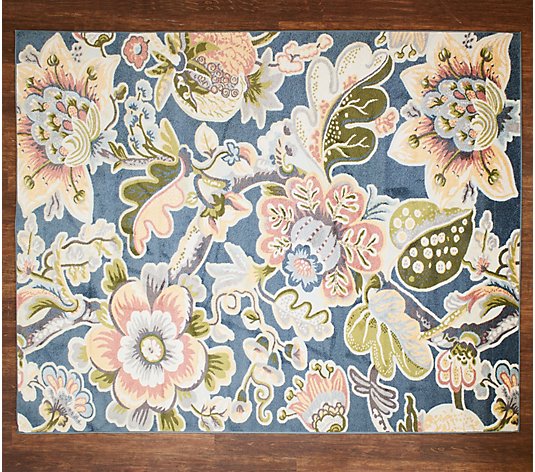 Home by SHR Floral 7'10" x 9'10" Area Rug