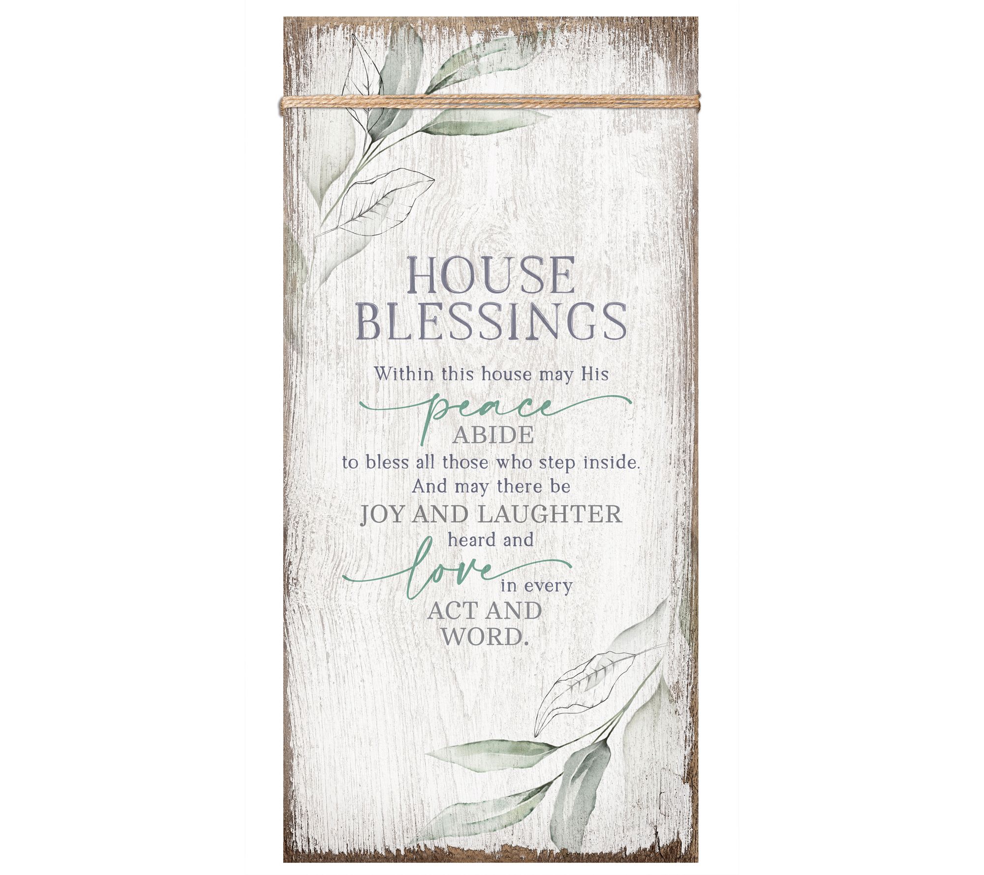 Dexsa House Blessings Wood Plaque