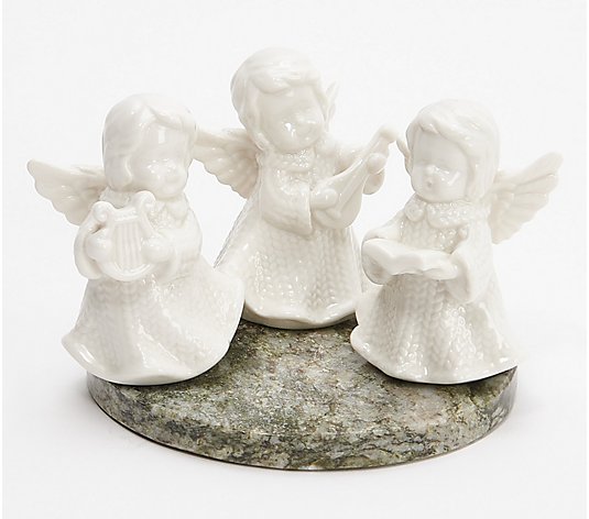 Connemara Marble Ceramic Navity Scene Figurines