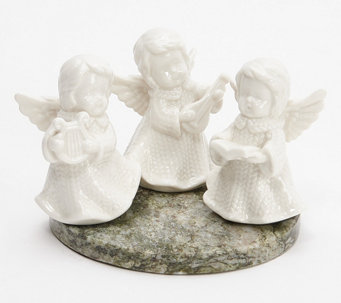 Connemara Marble Ceramic Navity Scene Figurines - H237151